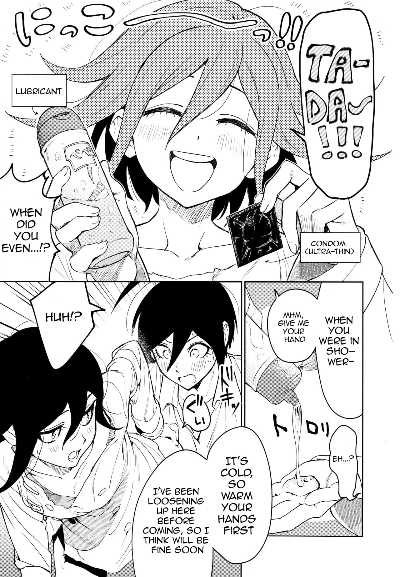 Hajimete no SEX Shinan page 31 featuring shuuichi saihara danganronpa parody - kissing virginity hentai manga - read online free