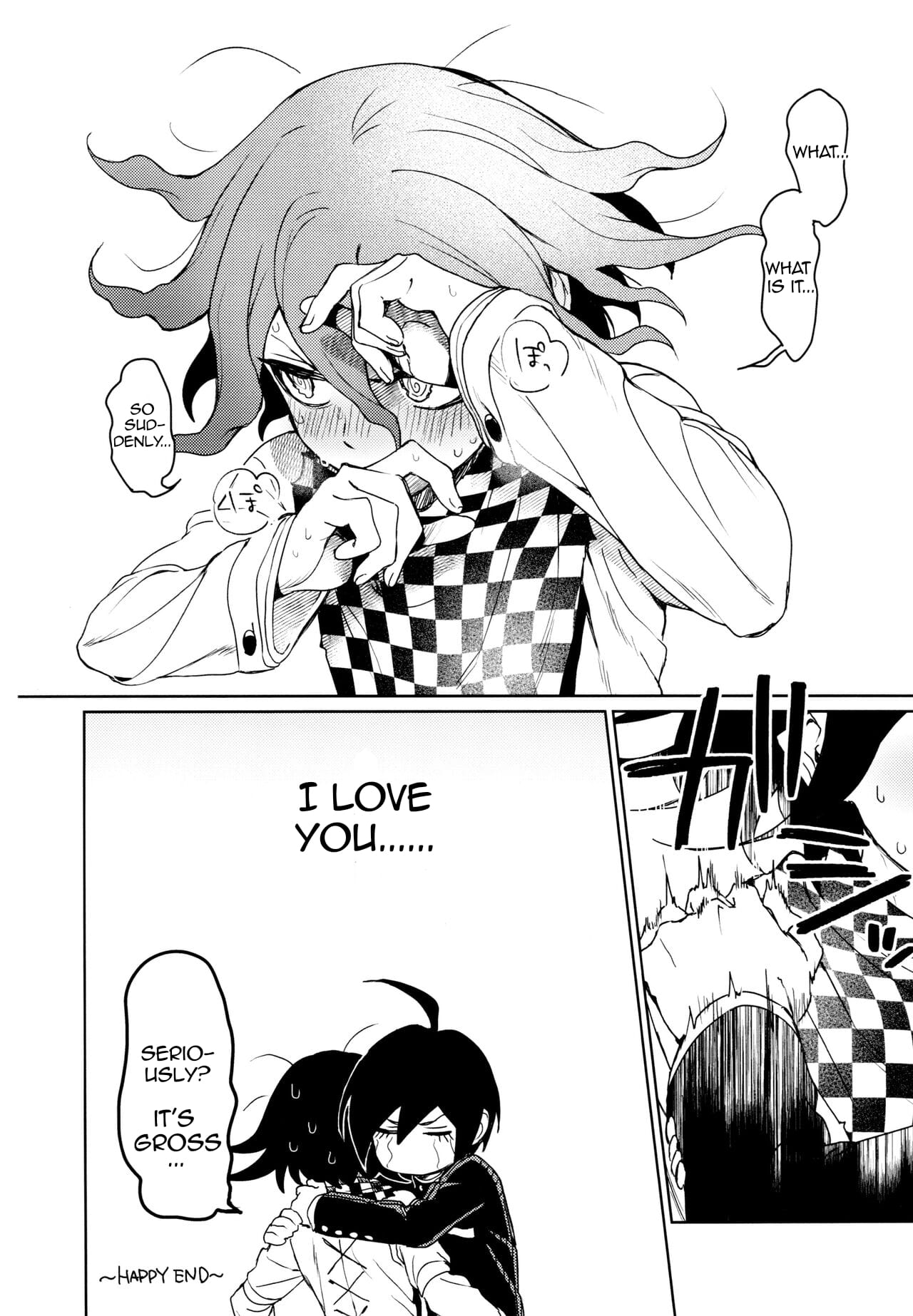 Hajimete no SEX Shinan page 66 featuring shuuichi saihara danganronpa parody - kissing virginity hentai manga - read online free