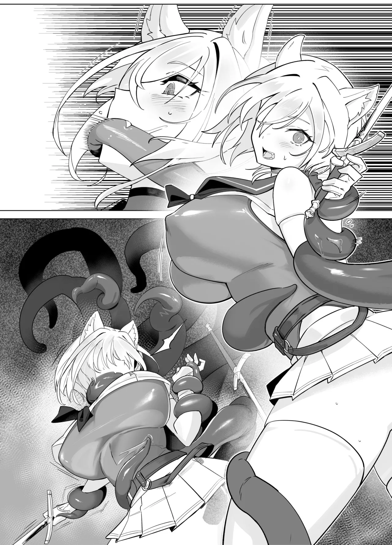 Hakurou Kenshi Hati-chan no Ecchi na Bouken no Sho page 188 original parody - squirting futanari hentai manga - read online free