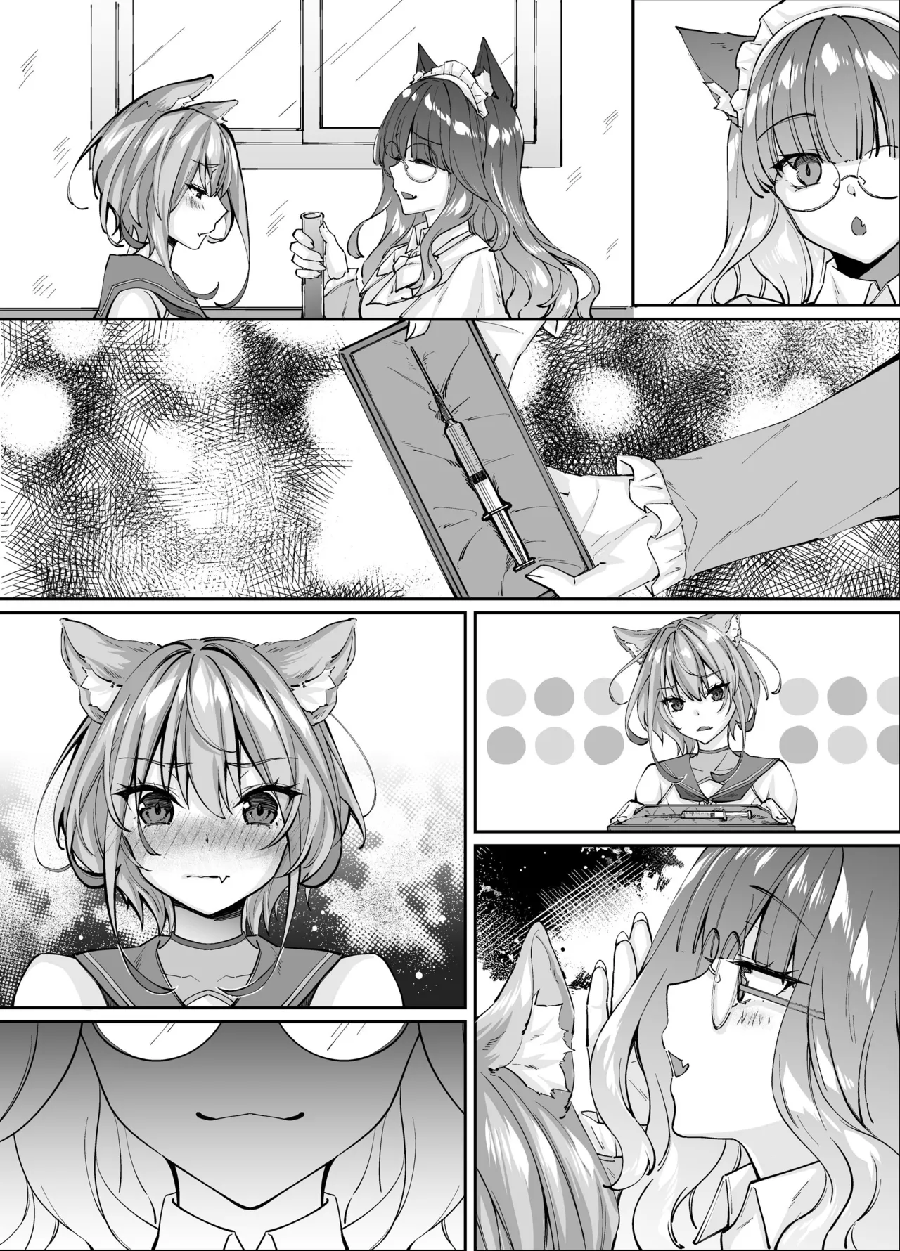 Hakurou Kenshi Hati-chan no Ecchi na Bouken no Sho page 296 original parody - squirting futanari hentai manga - read online free