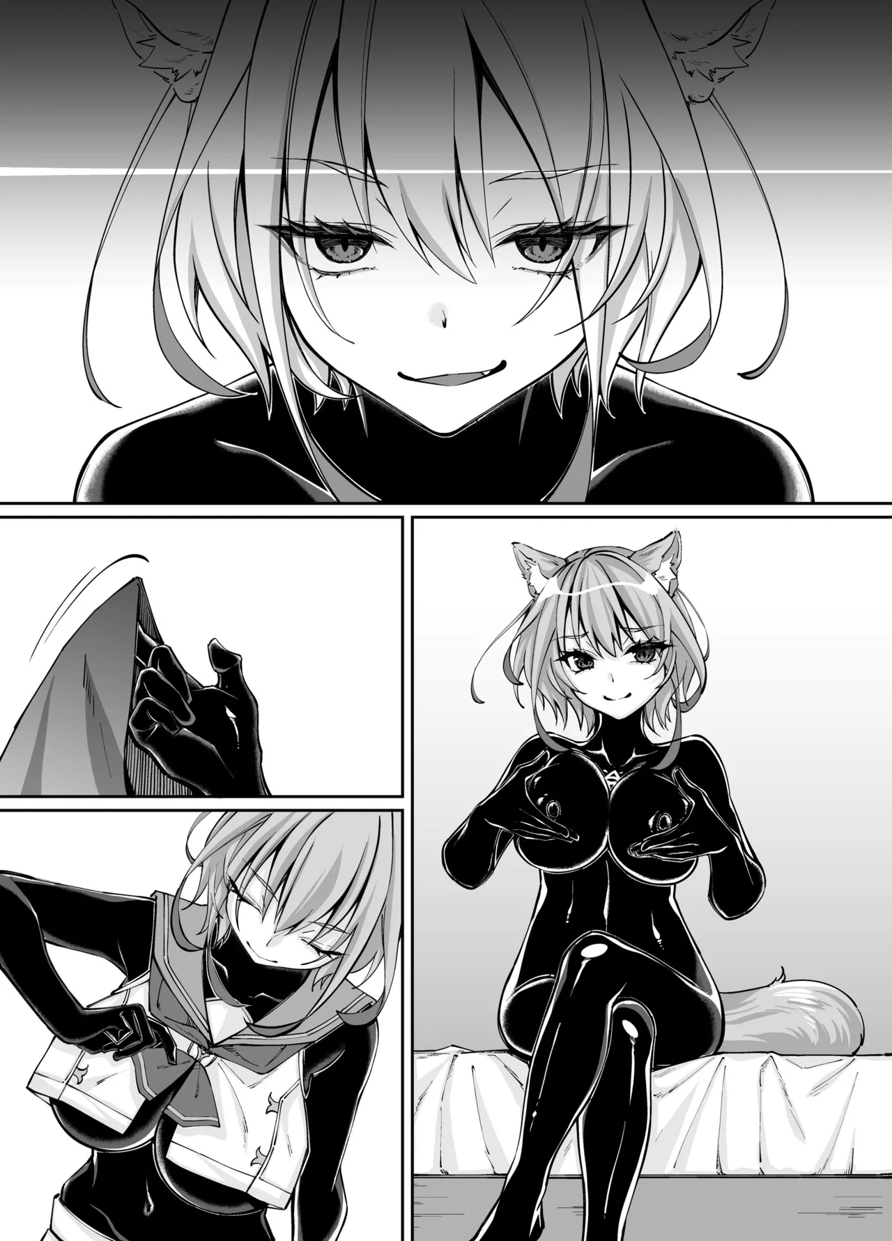 Hakurou Kenshi Hati-chan no Ecchi na Bouken no Sho page 304 original parody - squirting futanari hentai manga - read online free