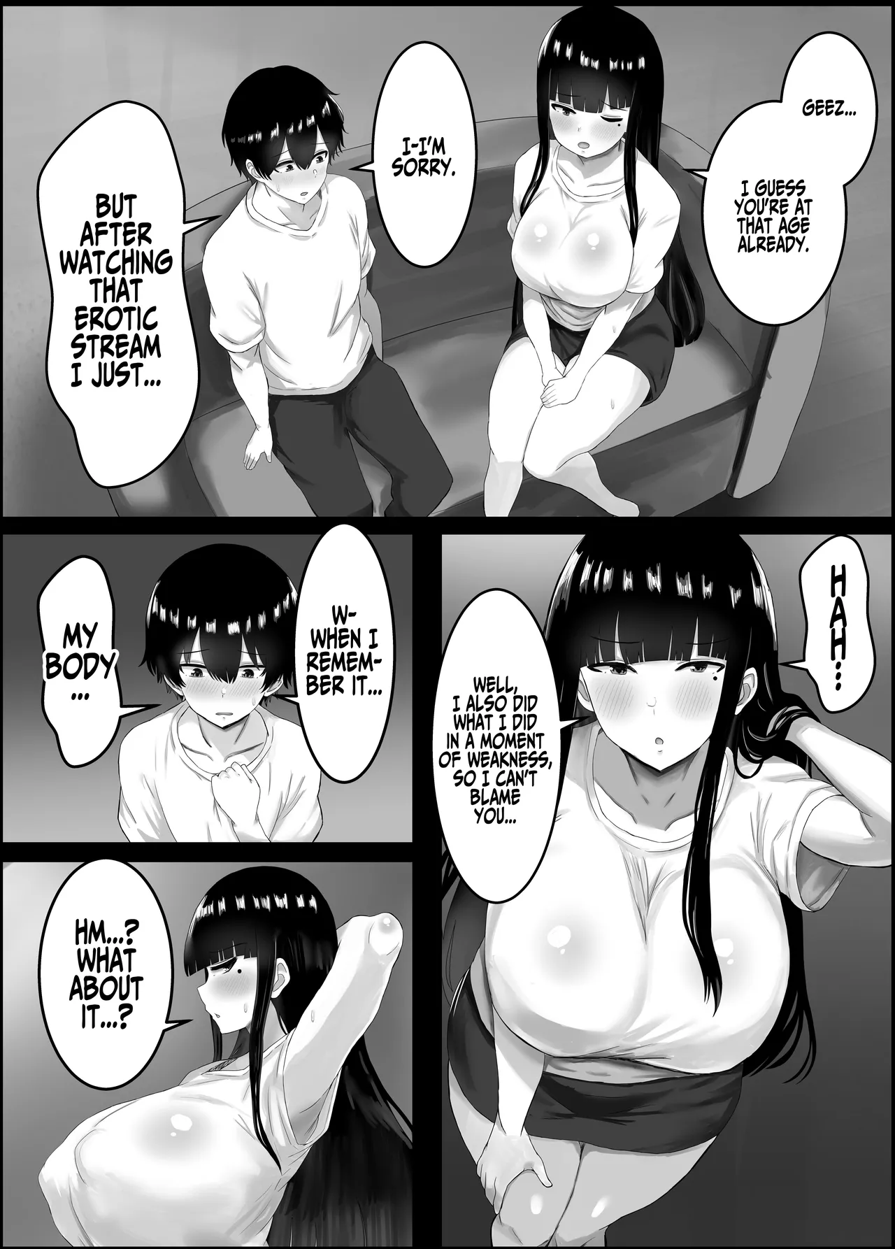 Boku to Shinyuu no Okaa-san | My Buddy's Mom And Me page 19 original parody - milf big breasts hentai manga - read online free