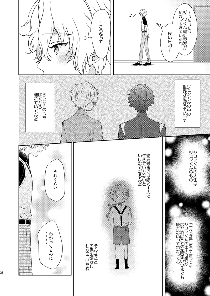 Isshin Doutai page 26 featuring hiyori tomoe ensemble stars parody - males only yaoi hentai manga - read online free