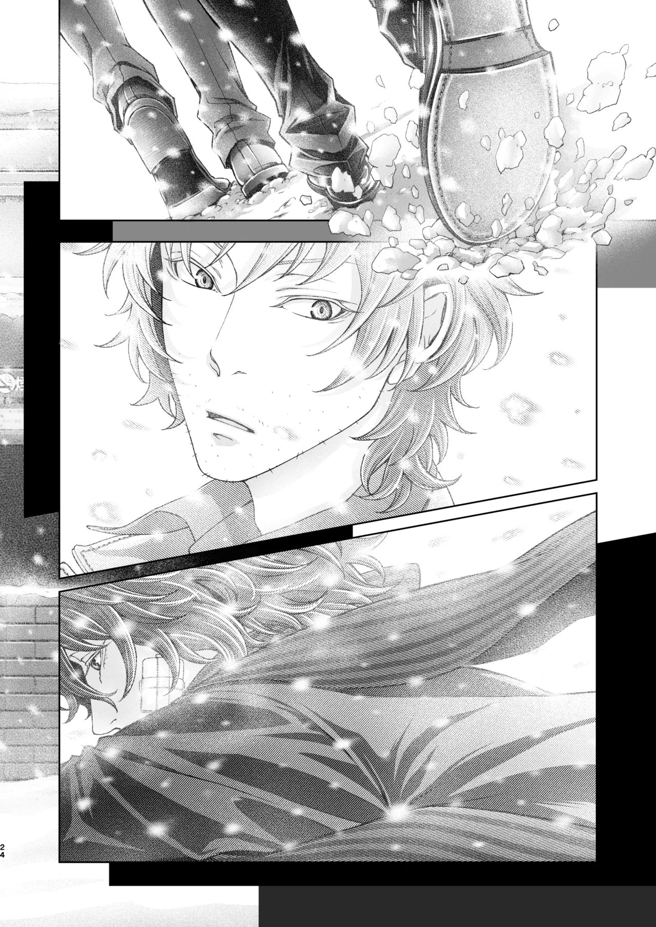 Haru no Yuki page 23 featuring osamu dazai bungou stray dogs parody - males only yaoi hentai manga - read online free