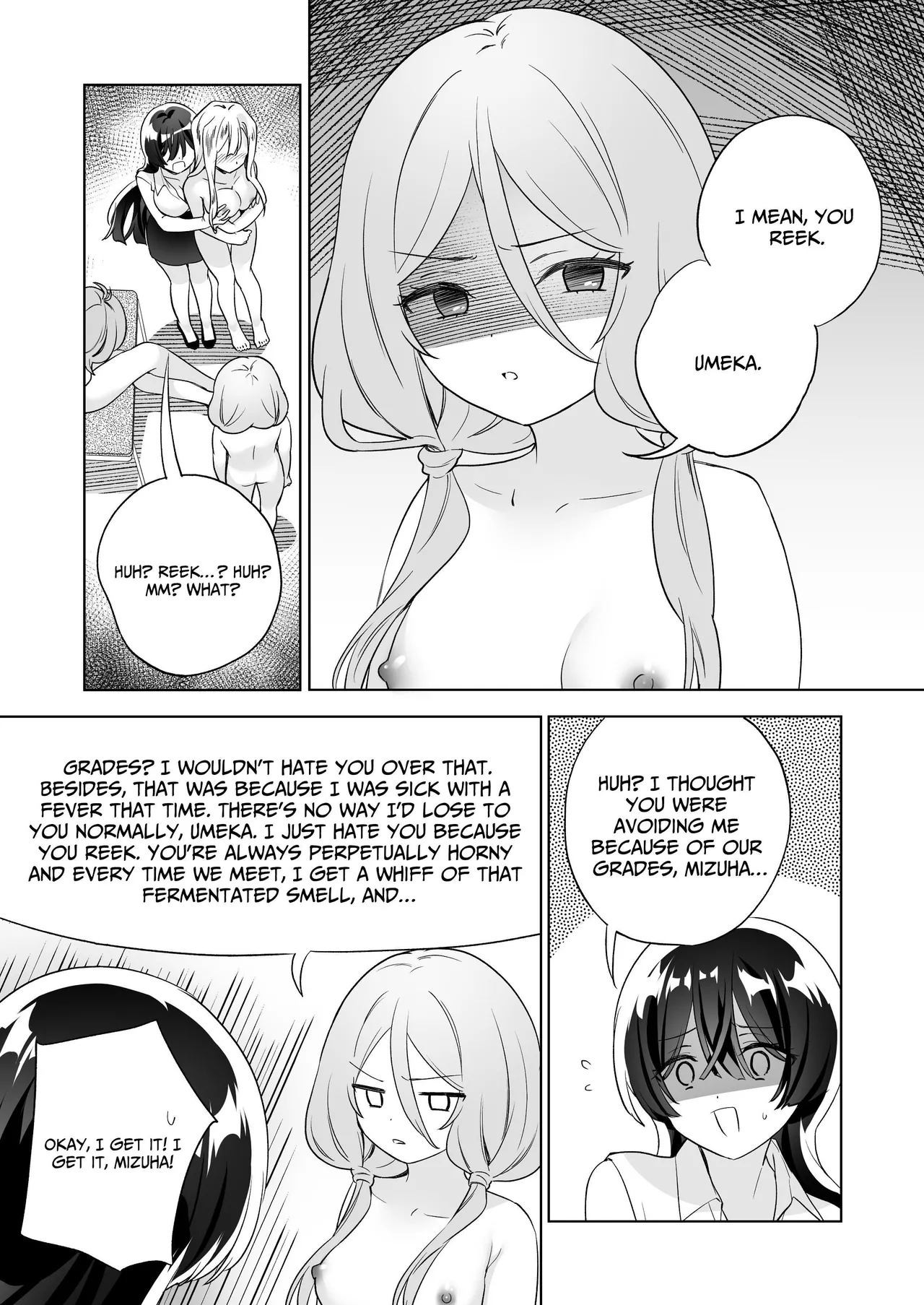 [Gutsutoma (Tachi)] Minna de Ecchi na Yurikatsu Appli ~Ee Kono Naka ni Kakattenai Ko ga Iru!?~ 3 Zenpen | A Sexy Yuri App 3 ~What?! One Of You Isn't Mesmerized!?~ Part 1 [Digital] [English] [IXIA WORKS] page 62 original parody - squirting big breasts hentai manga - read online free