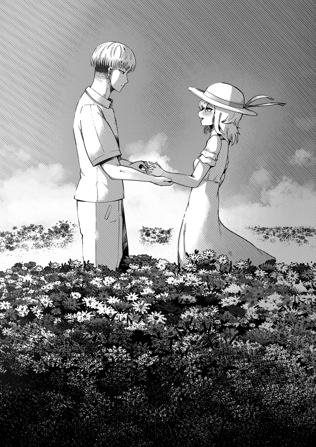 Loving and Lewding with a Slit-Mouthed Woman page 53 featuring kuchisake-onna - monster girl nakadashi hentai manga - read online free