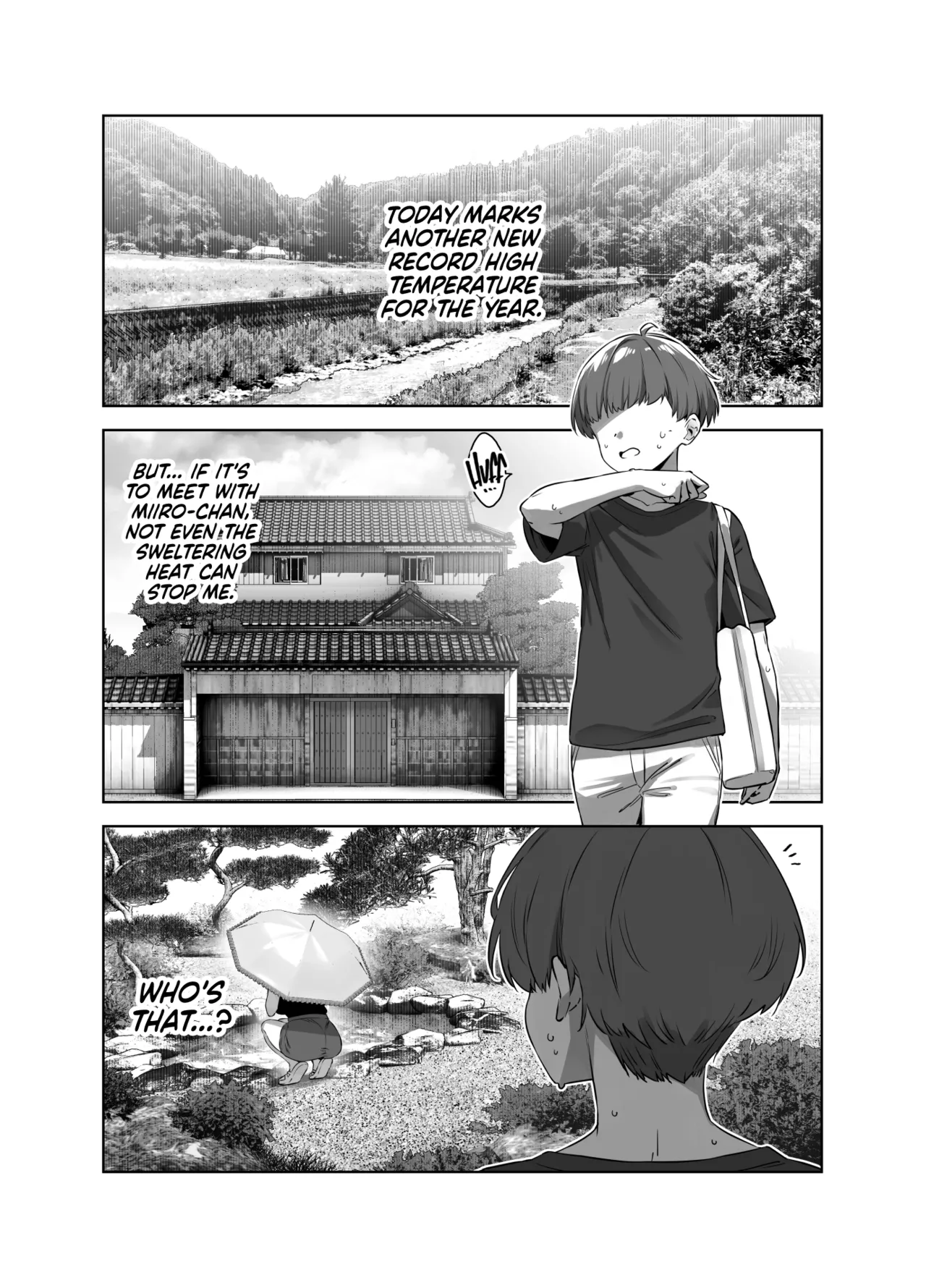 Natsu to Inaka to Yuuwaku shite kuru Dekkai Oshiego 2 | Summertime in the Countryside With The Huge Student Seducing Me 2 - Page 4