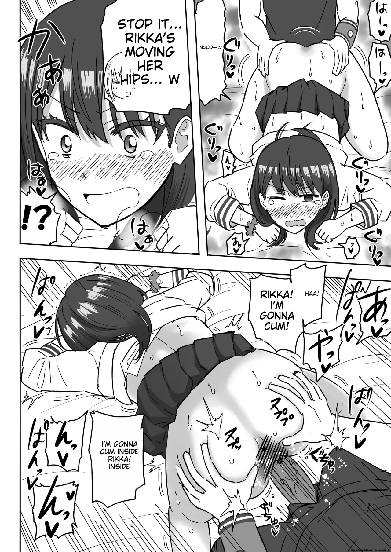 SSSS.GRIDGIRLS page 36 featuring rikka takarada ssss.gridman parody - schoolboy uniform group hentai manga - read online free