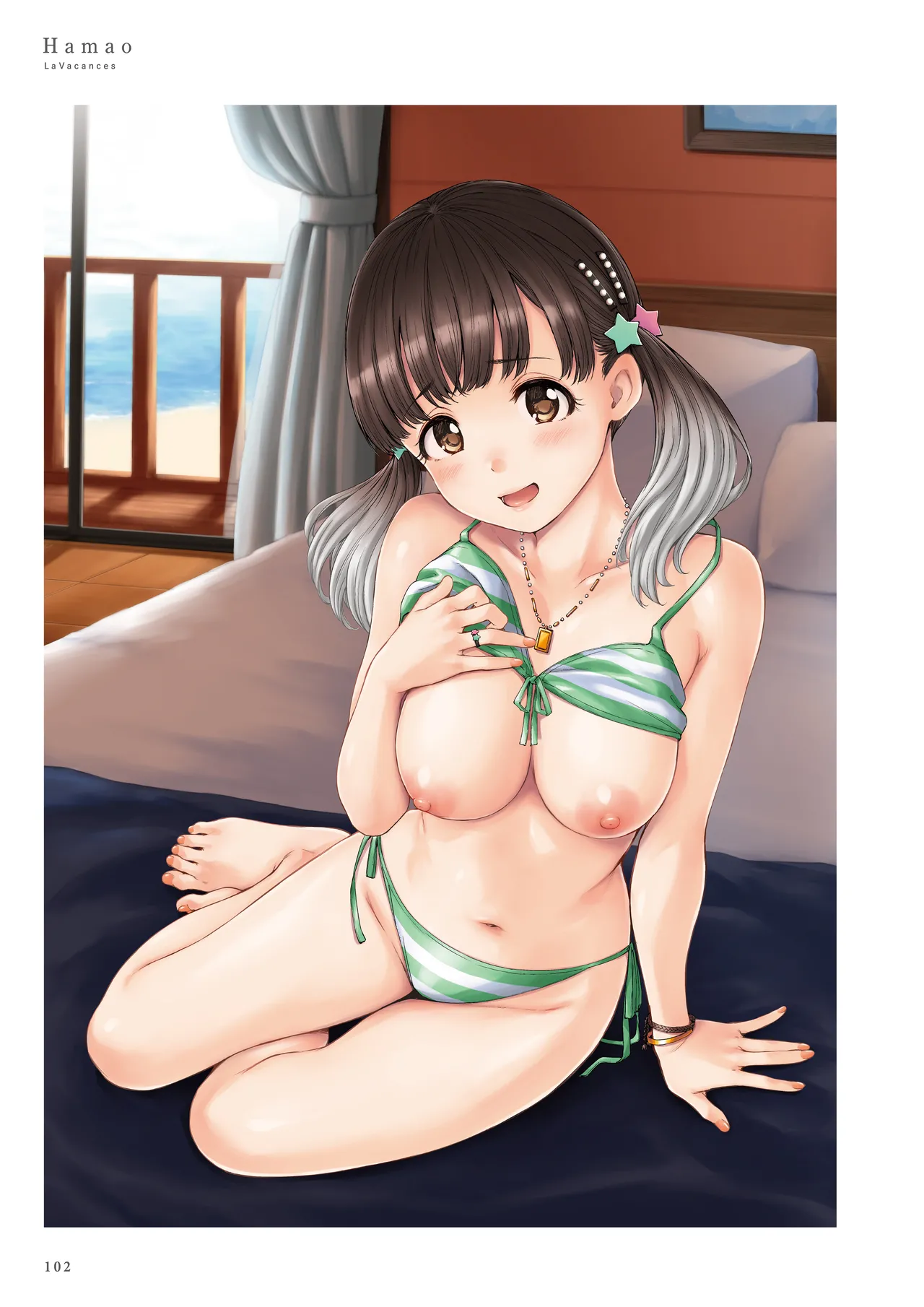 La Vacances page 102 - full color artbook hentai manga - read online free