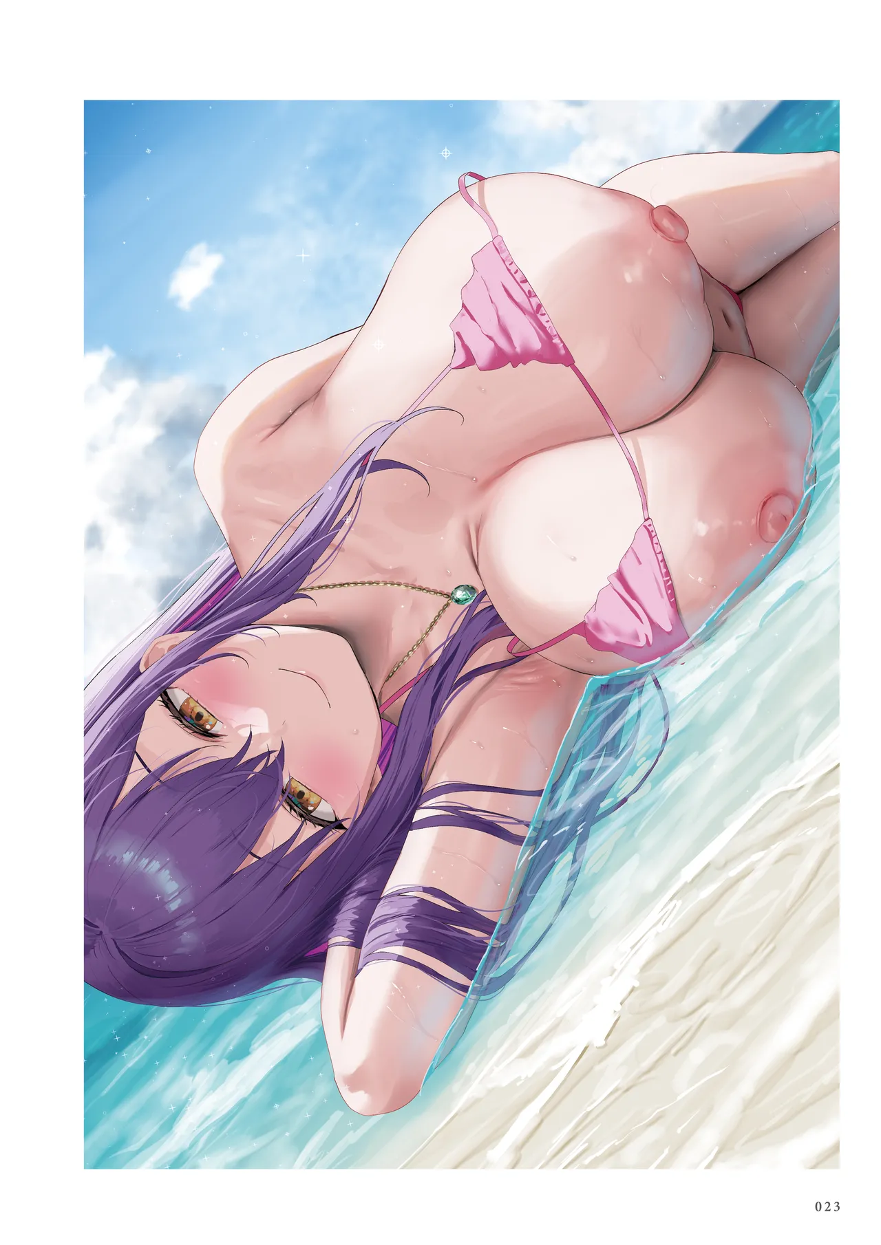 La Vacances page 23 - full color artbook hentai manga - read online free