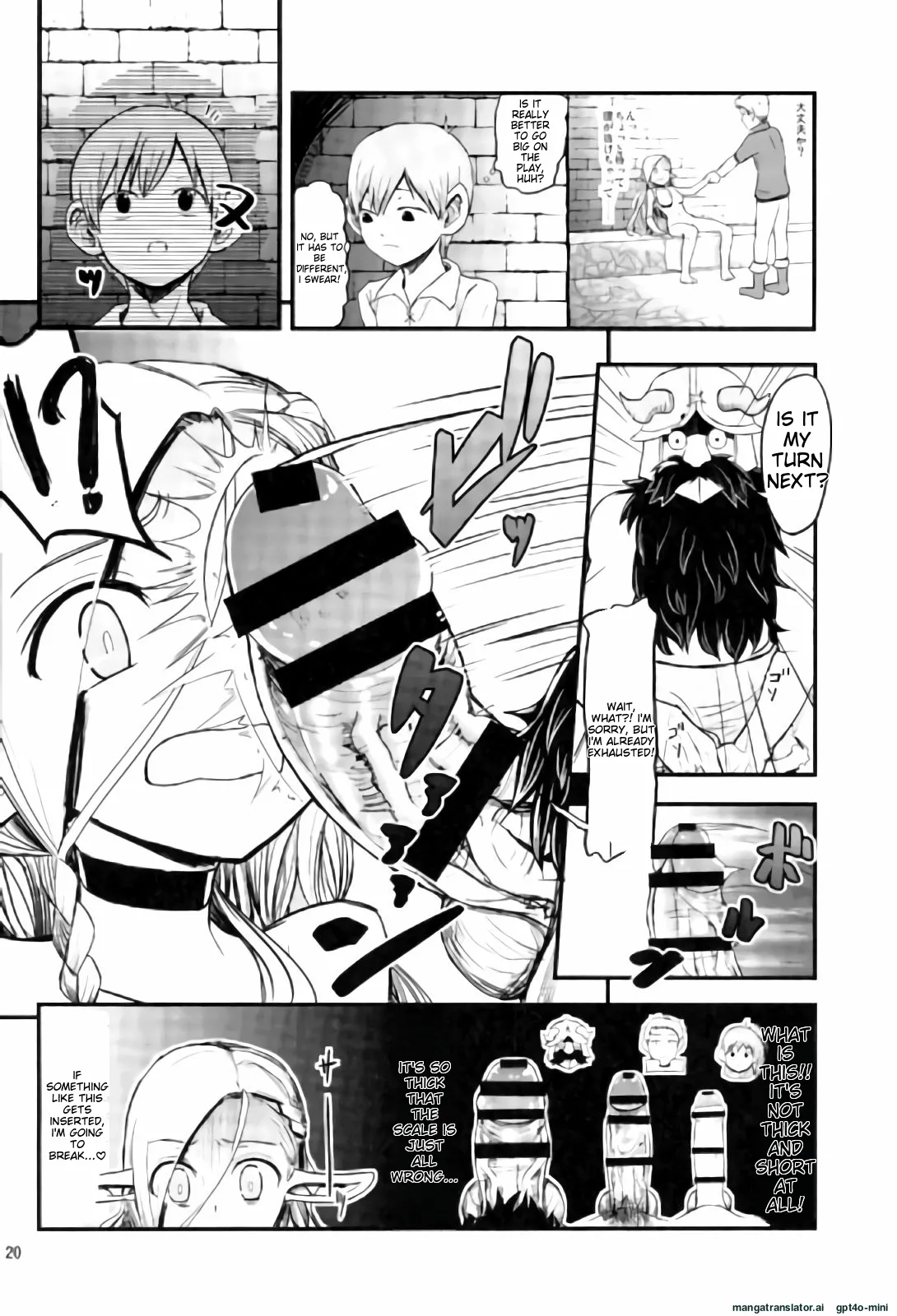 Mou Onaka Ippai! page 17 featuring marcille donato dungeon meshi parody - elf group hentai manga - read online free