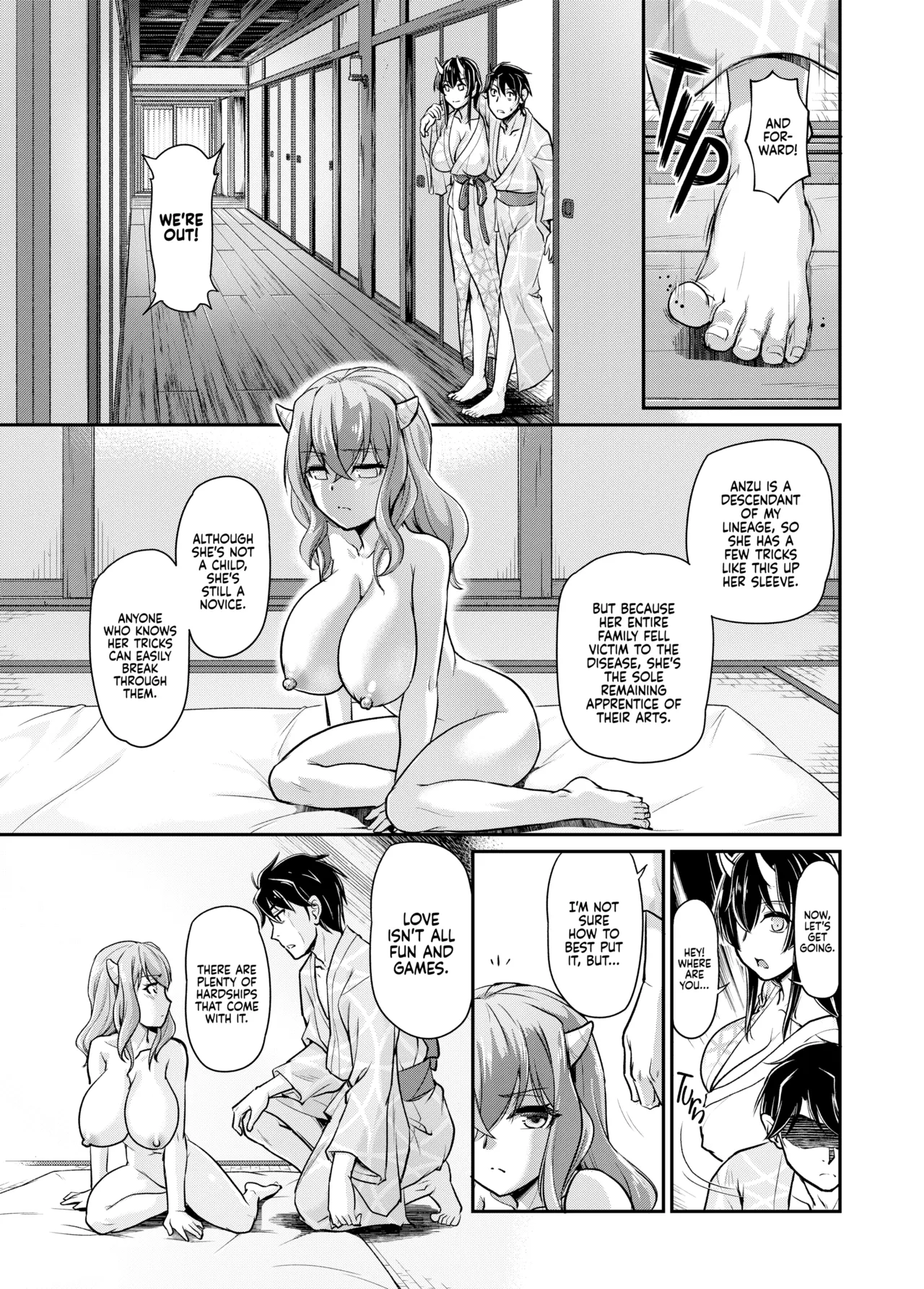 Oni Harame: Impregnate ALL the Oni! page 132 - oni big breasts hentai manga - read online free