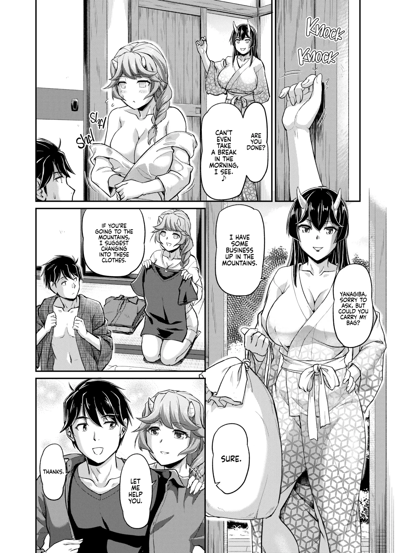 Oni Harame: Impregnate ALL the Oni! page 187 - oni big breasts hentai manga - read online free