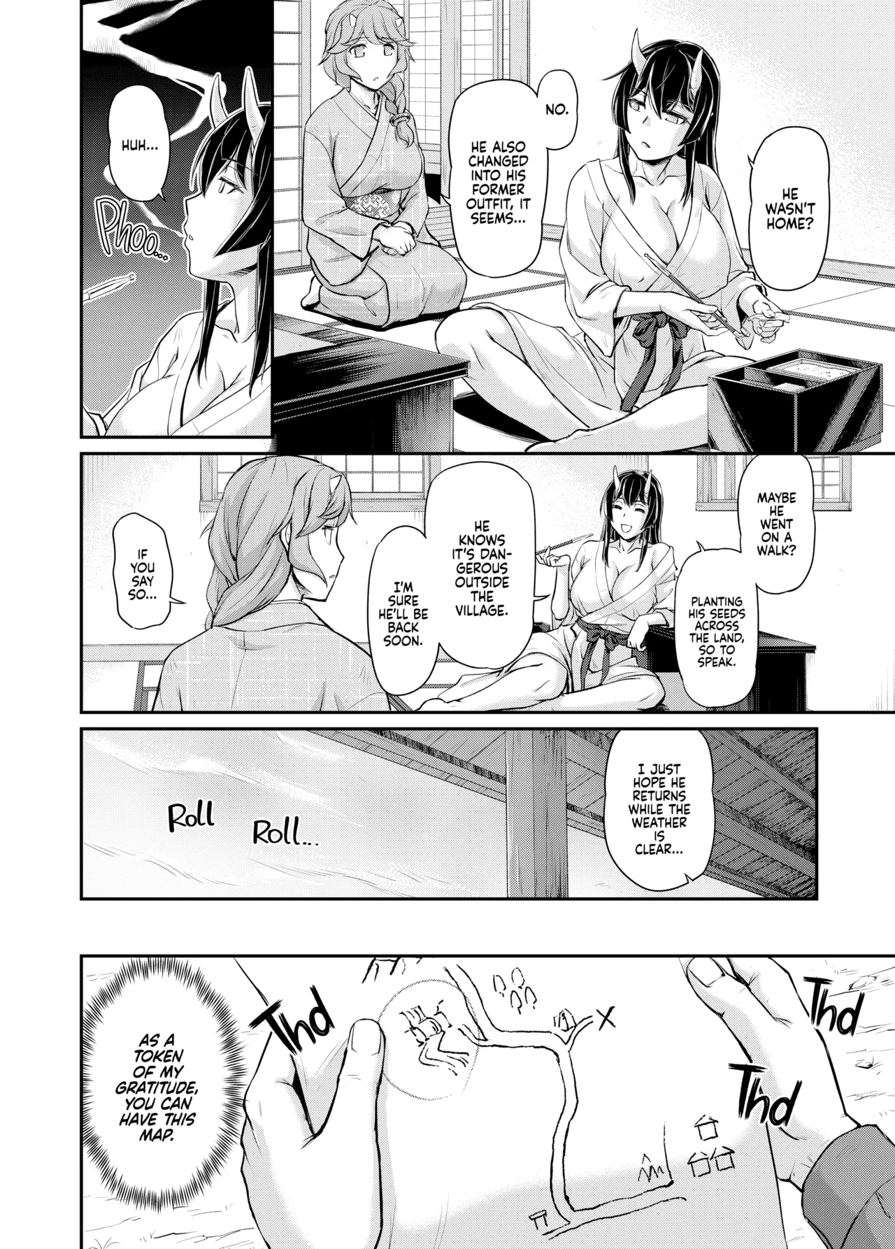 Oni Harame: Impregnate ALL the Oni! page 71 - oni big breasts hentai manga - read online free