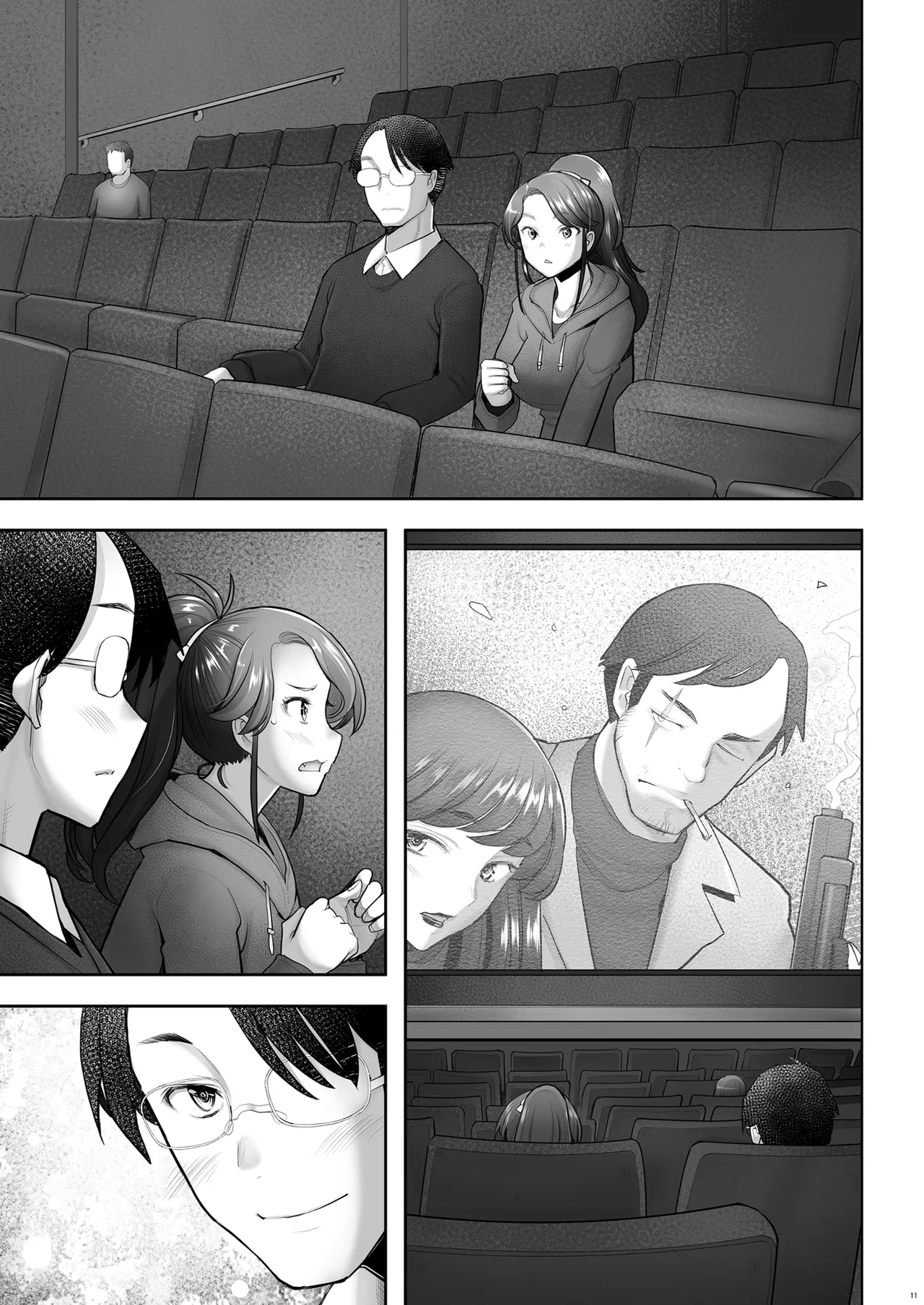 Yasashii Chinpo ni Koisuru Gal 3 page 41 original parody - kissing big breasts hentai manga - read online free