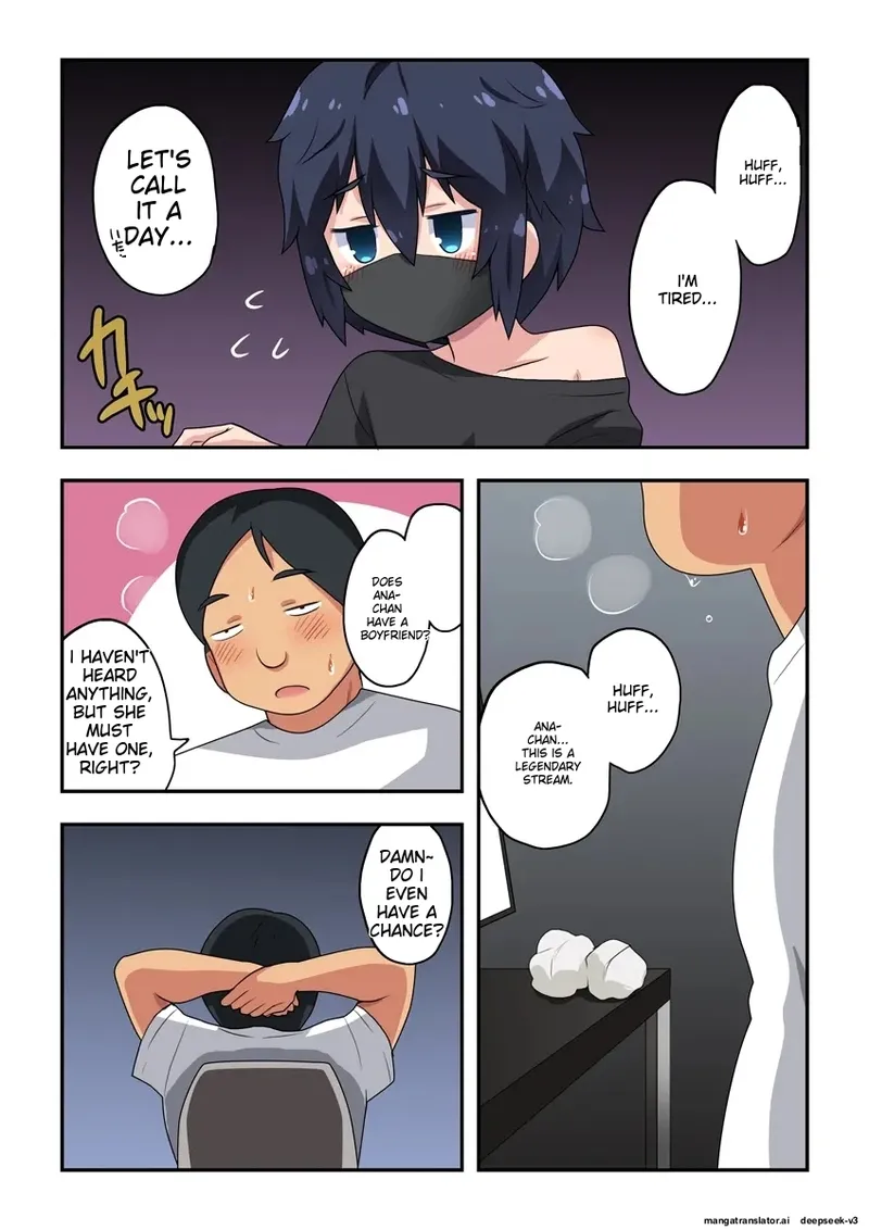 Namanushi-chan wa Ayaui! 1 | The streamer is in danger! 1 page 25 original parody - exhibitionism full color hentai manga - read online free