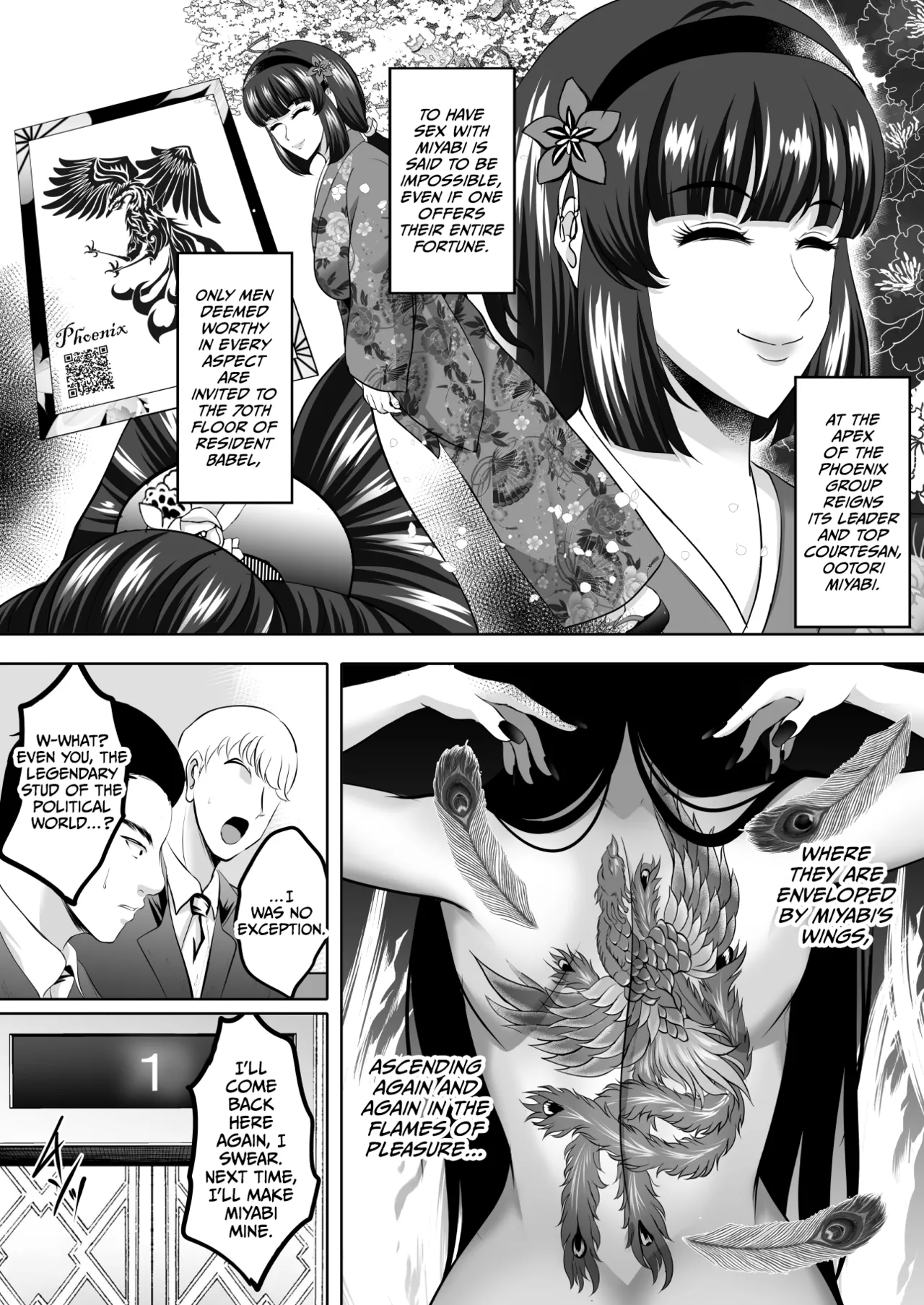 Inyoku no Tou 2 - Ootori Miyabi ~ Kasou Seiatsu page 41 original parody - milf big breasts hentai manga - read online free