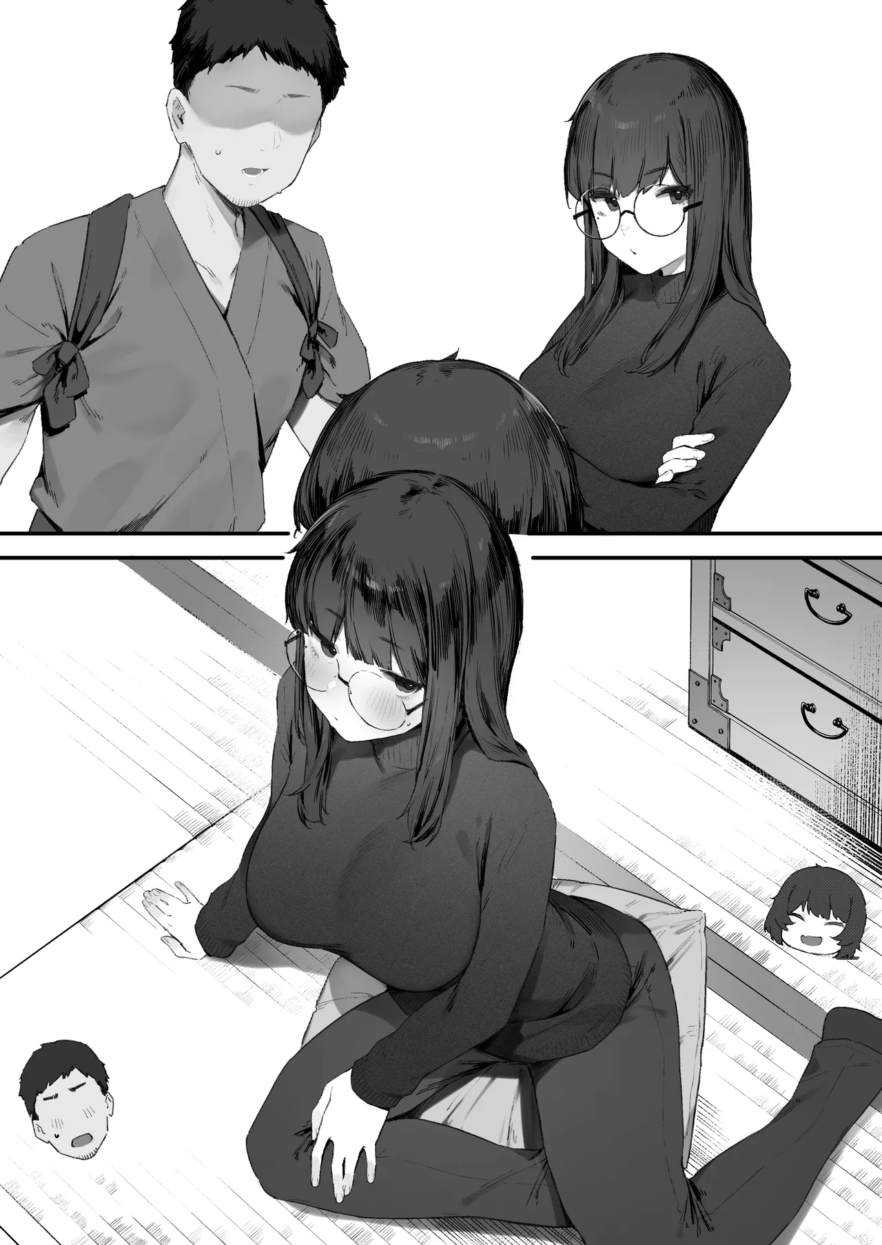 Futari no Oshigoto Bangaihen page 15 original parody - read online free