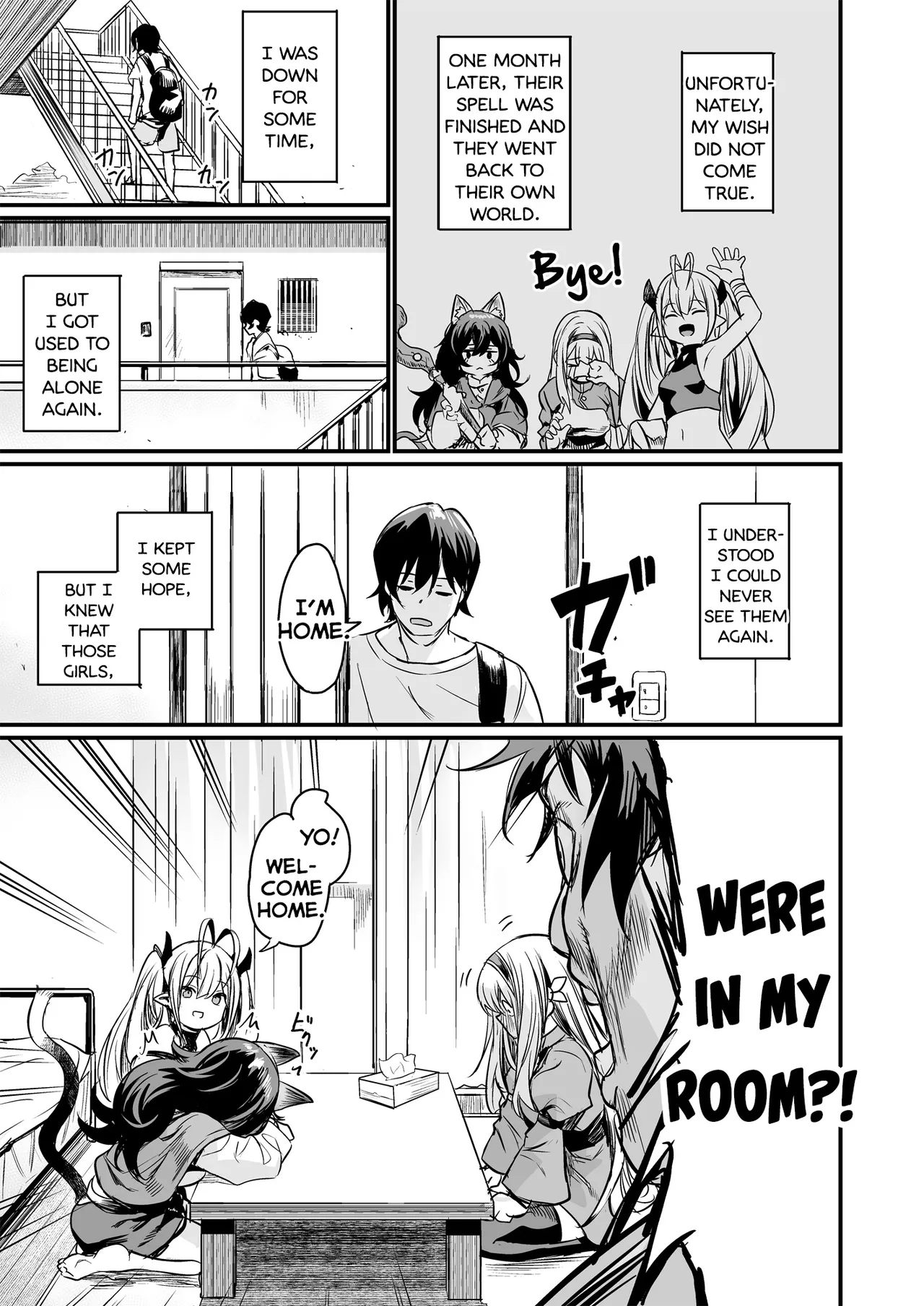 Isekai kara Kimashita. | They Came From a Different World page 43 original parody - elf big breasts hentai manga - read online free