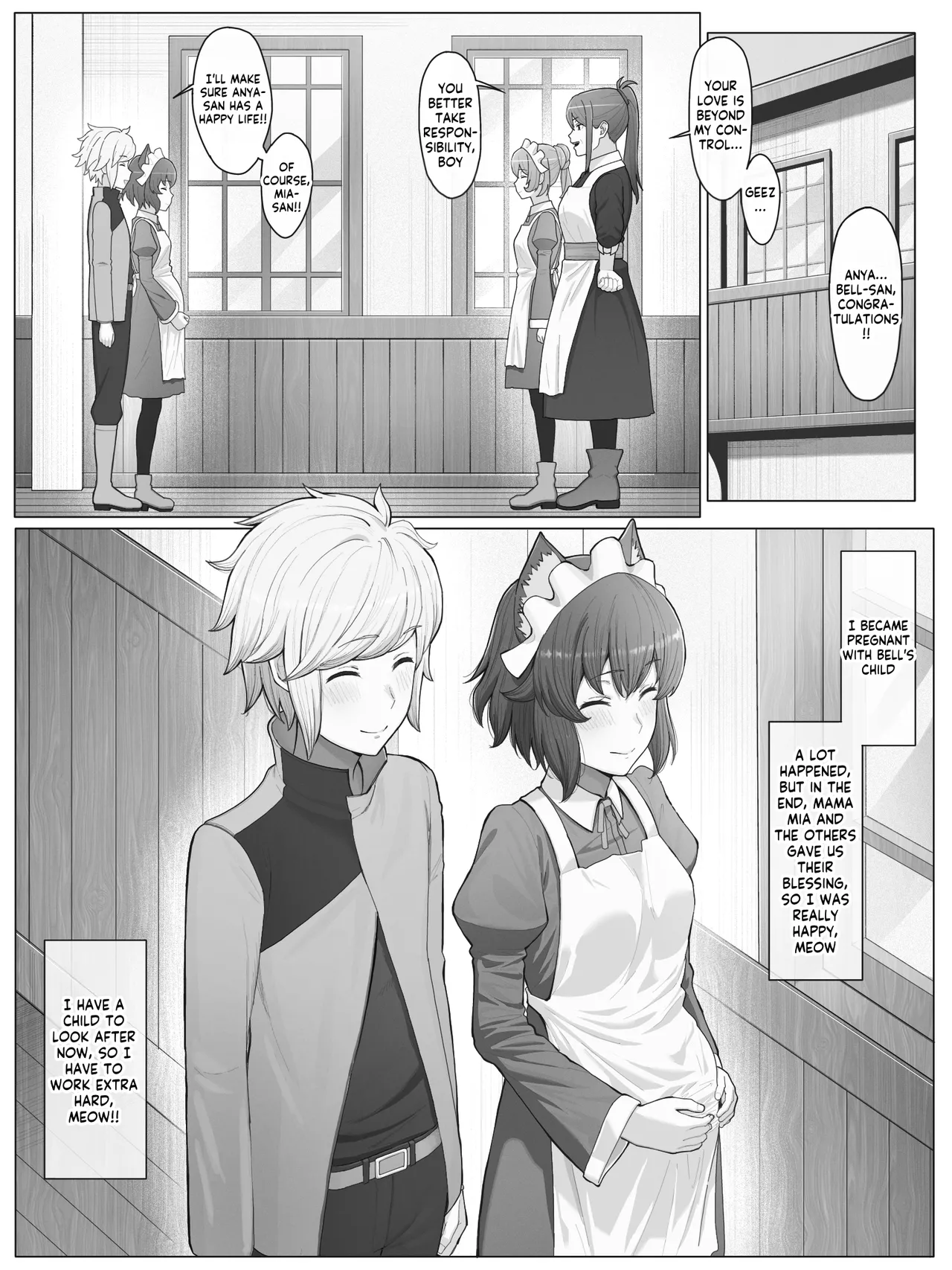 Danmachi - Anya page 17 featuring bell cranel dungeon ni deai o motomeru no wa machigatteiru darou ka parody - maid impregnation hentai manga - read online free