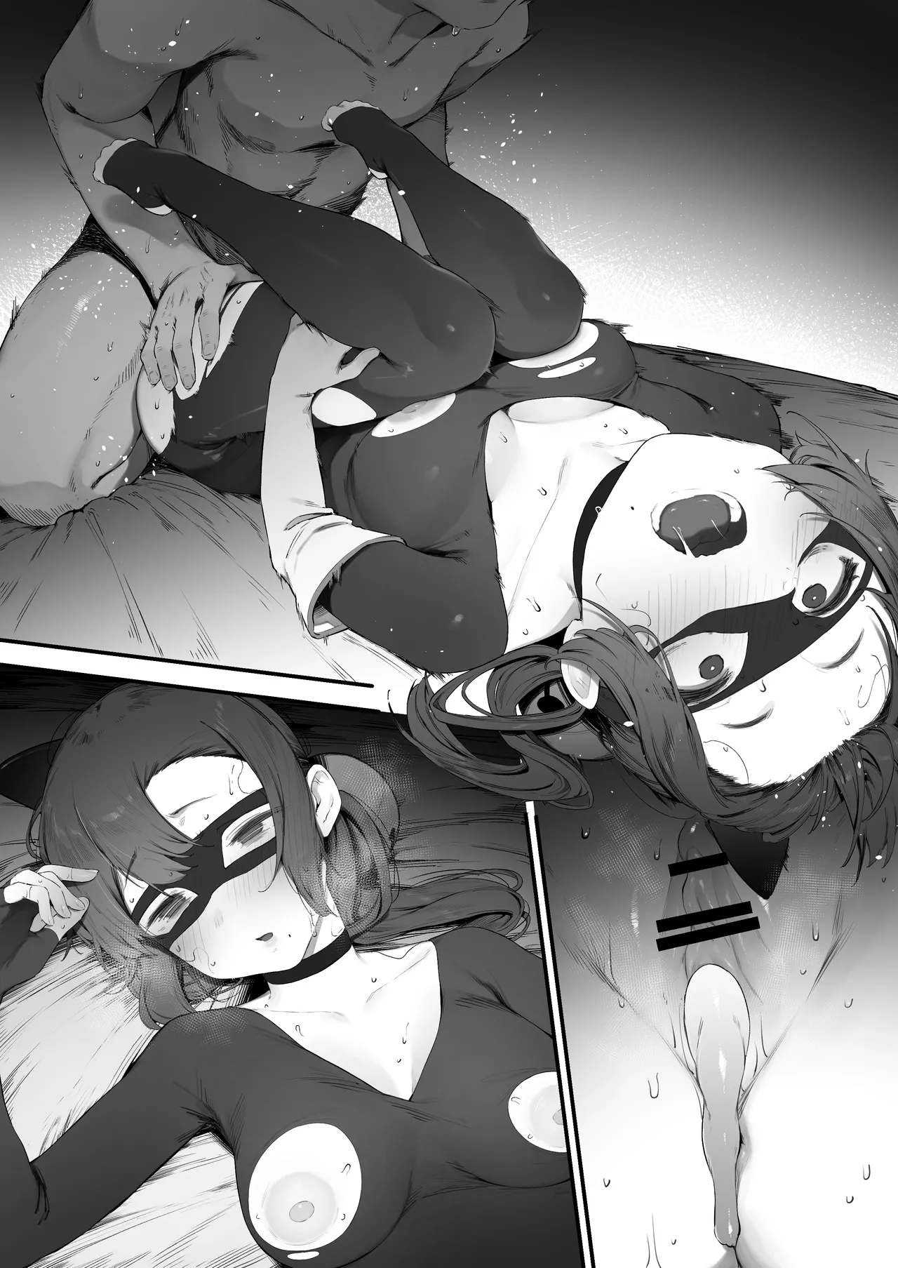 Datou Hero, Ganbare Onna Kanbu-chan! page 13 original parody - eyemask pantyhose hentai manga - read online free