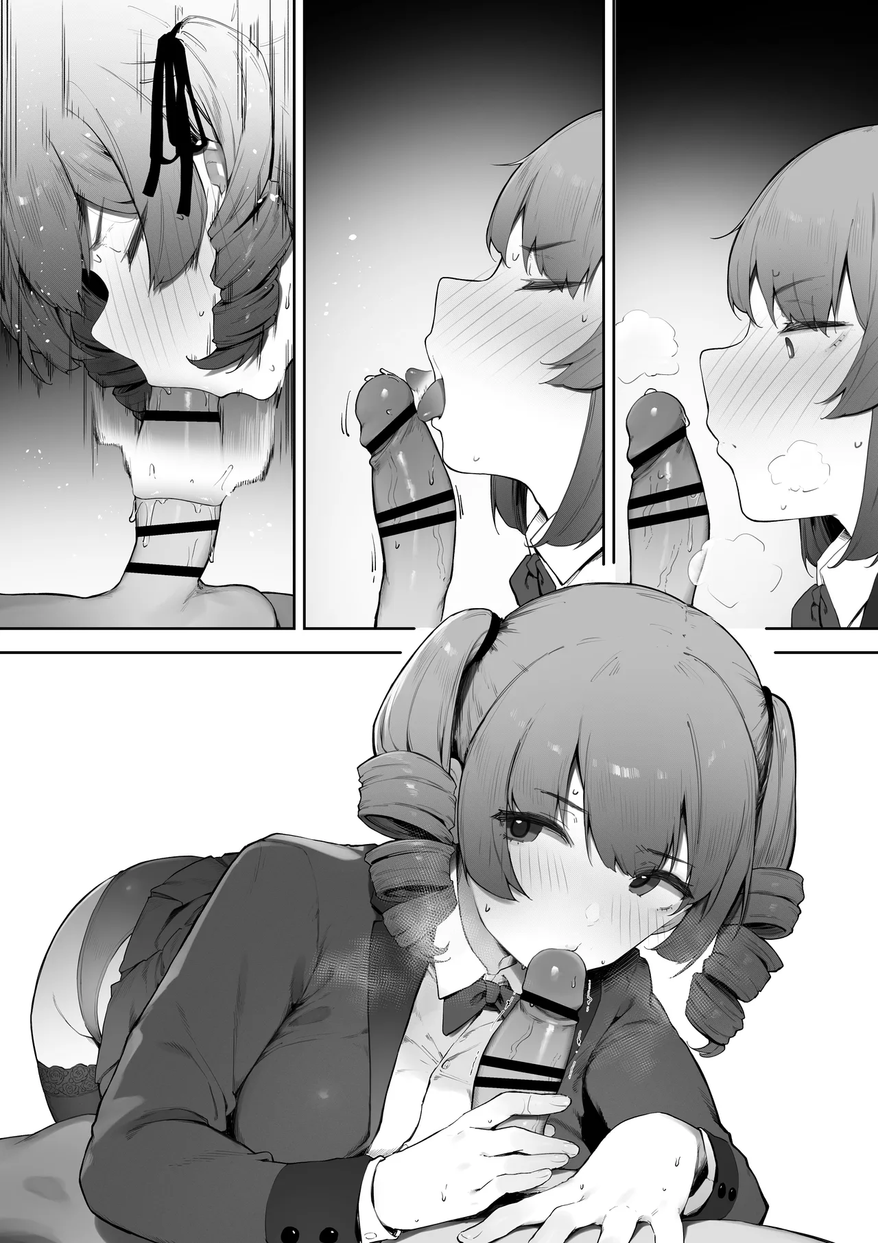 Souteigai na Ojou-sama page 11 original parody - schoolgirl uniform stockings hentai manga - read online free