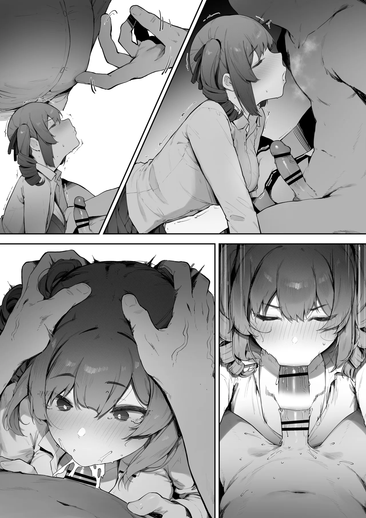 Souteigai na Ojou-sama page 12 original parody - schoolgirl uniform stockings hentai manga - read online free