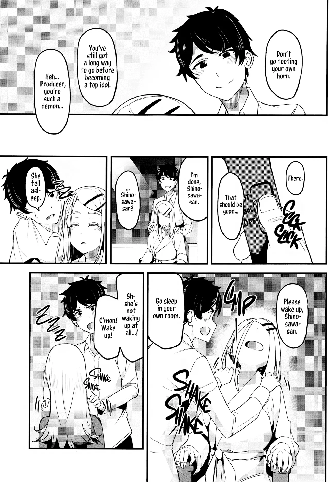 Watashi no Koto, Suki… Desho | You Like Me... Right? page 10 featuring producer the idolmaster parody - uncensored condom hentai manga - read online free