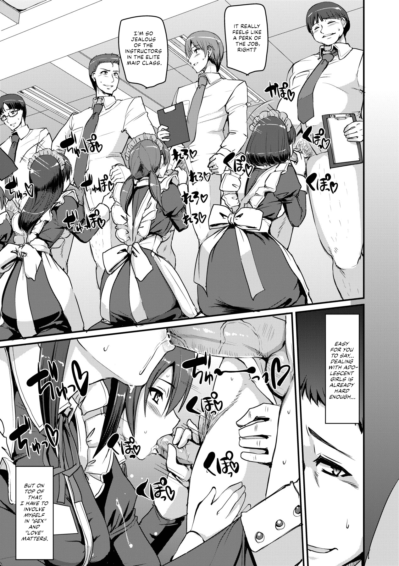 [Alexi Laiho] Maid Gakuen e Youkoso!! - Welcome to Maid Academy Ch. 1-4 [English] [Decensored] [Digital] page 39 - maid kissing hentai manga - read online free