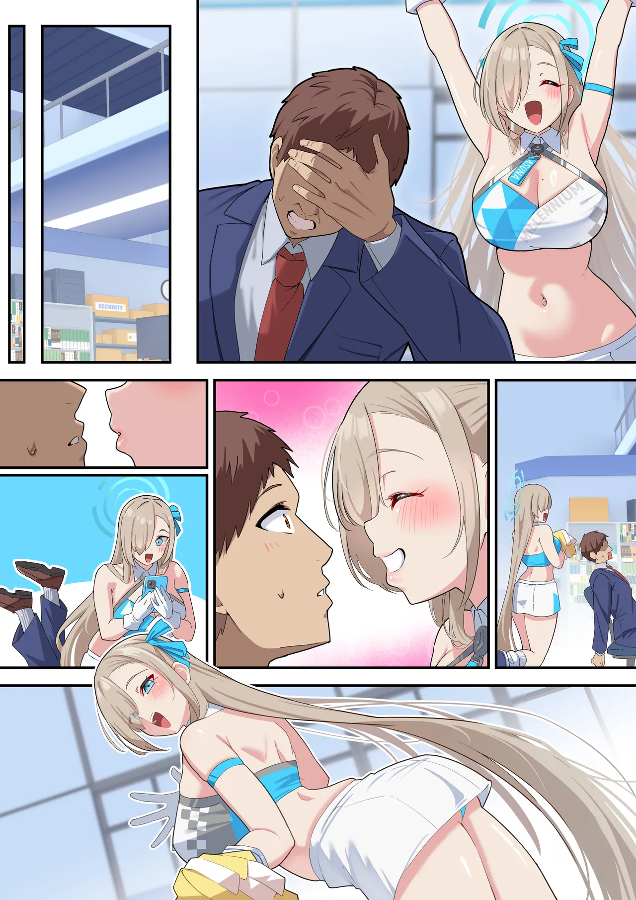 Boku no Muchimuchi Bakunyuu Seito-tachi no Hontou no Sugata page 60 featuring asuna ichinose blue archive parody - big breasts netorare hentai manga - read online free