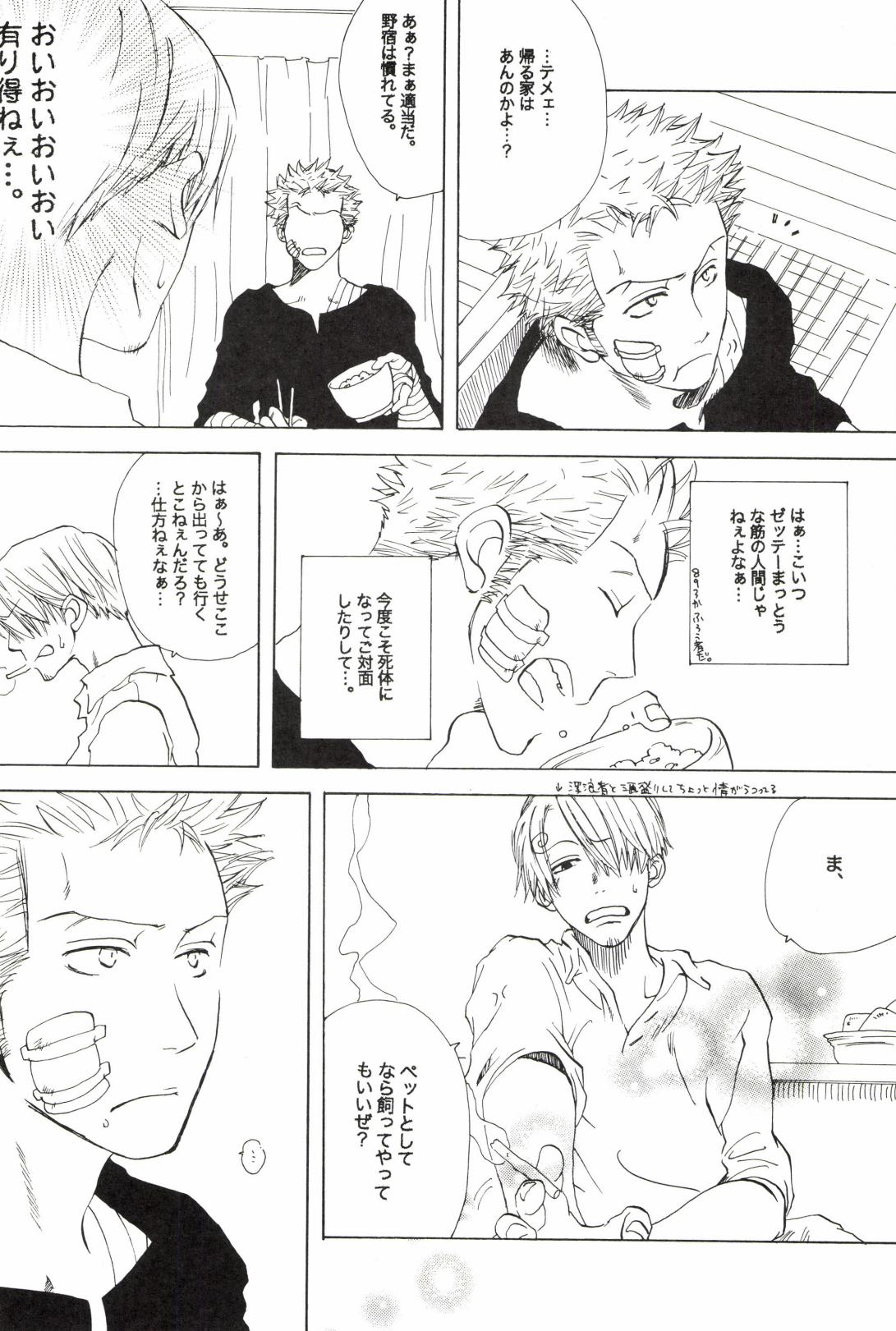 TCNX-2004 page 16 one piece parody - males only yaoi hentai manga - read online free