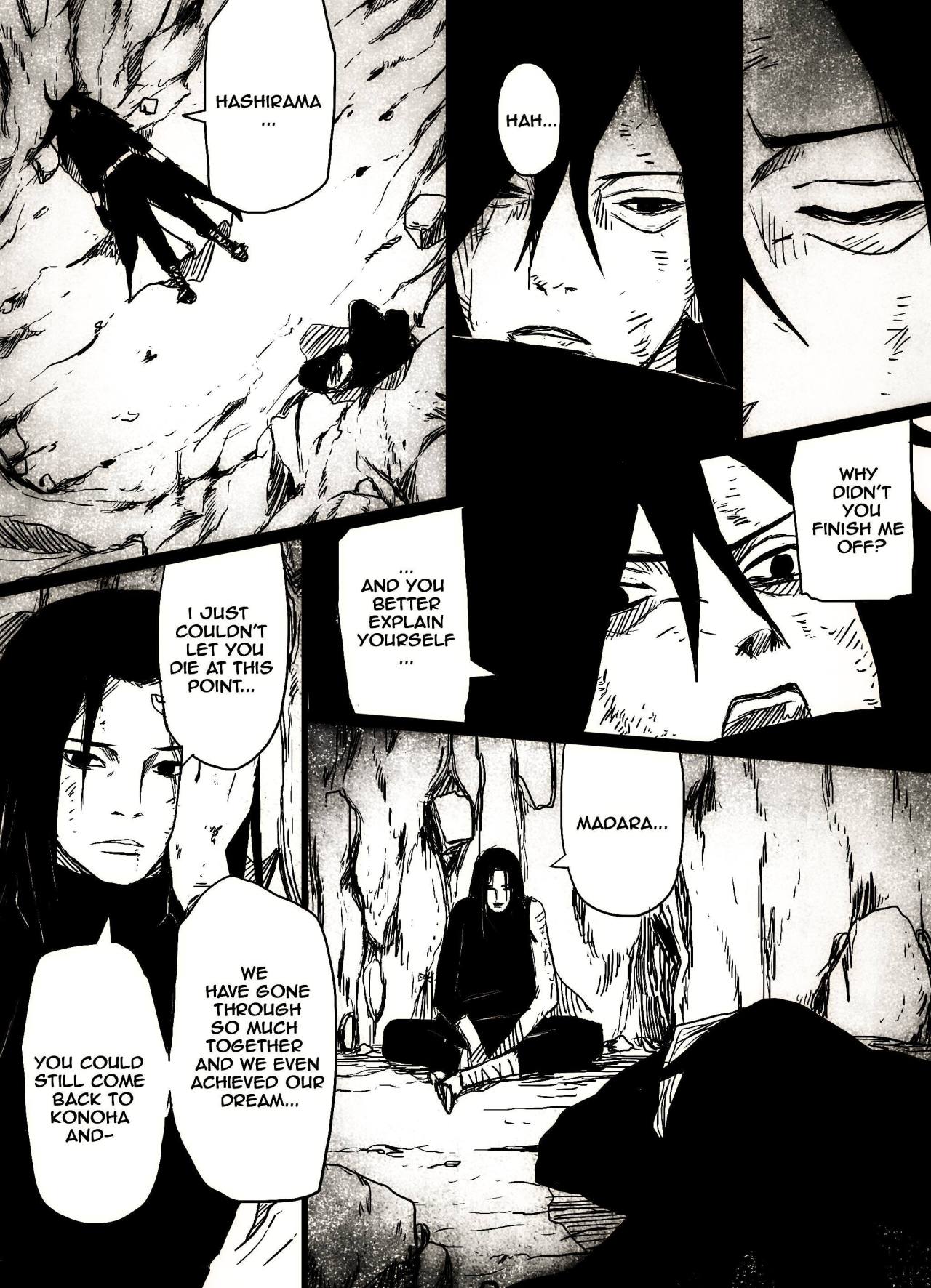 Hashirama x Madara Doujinshi by hachimitsubani - Page 4
