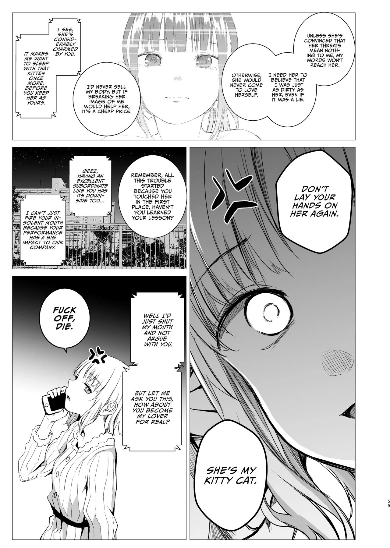 Hanayomi no Makurakotoba page 58 original parody - big breasts cunnilingus hentai manga - read online free