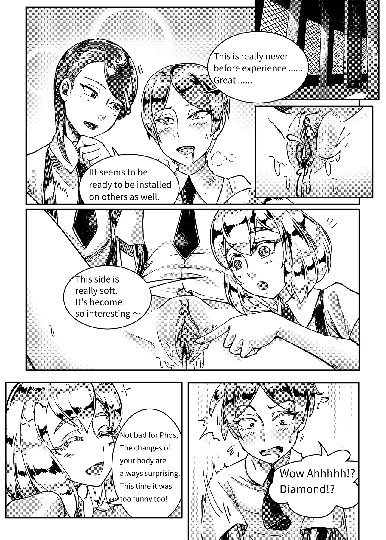 Gem's Daily Sex Life page 16 featuring phosphophyllite houseki no kuni parody - futanari uncensored hentai manga - read online free