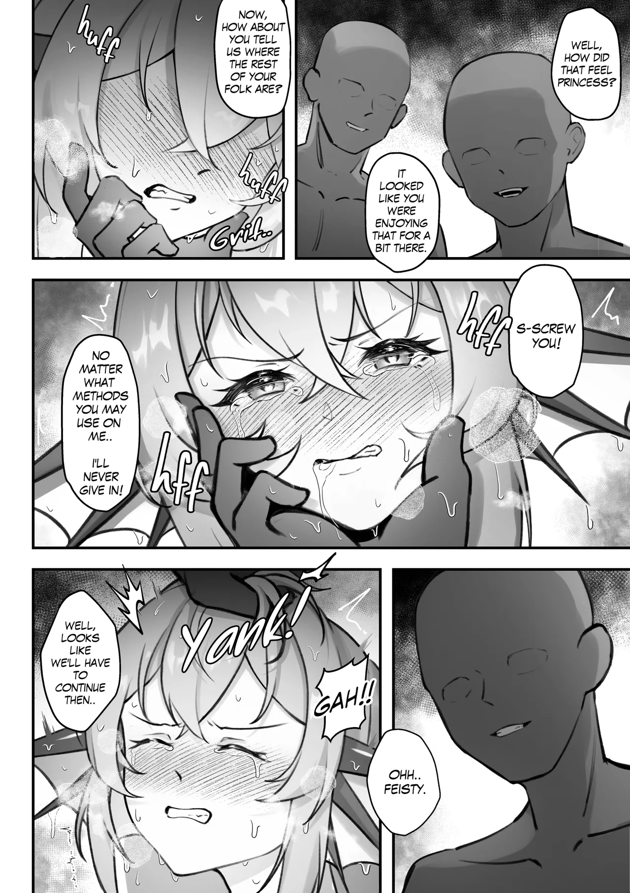 Finana no Musei | Finana's Wet Dream page 12 featuring finana ryugu nijisanji parody - mmf threesome group hentai manga - read online free