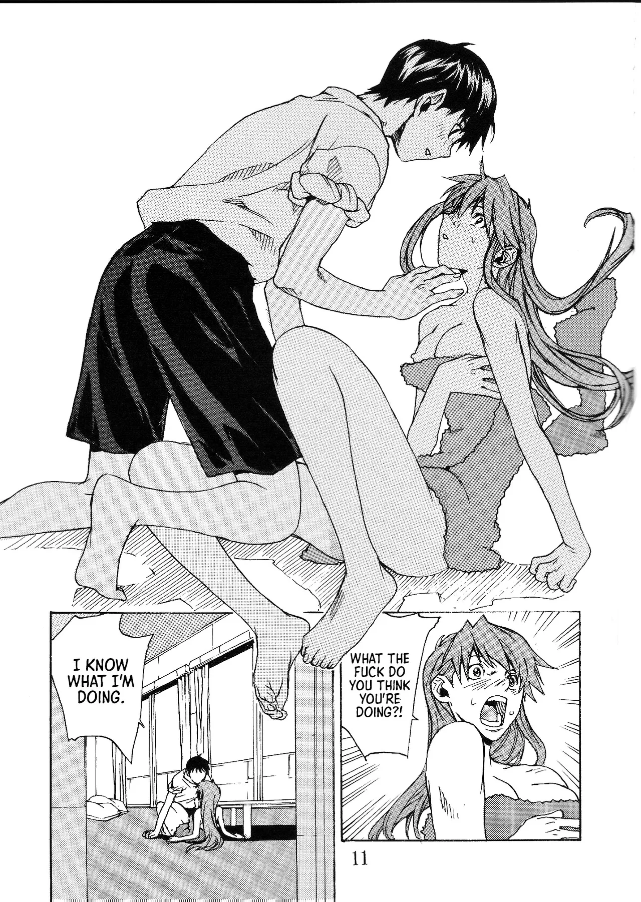 SYNCHROCORD 2 page 10 featuring shinji ikari neon genesis evangelion parody - sole female sole male hentai manga - read online free