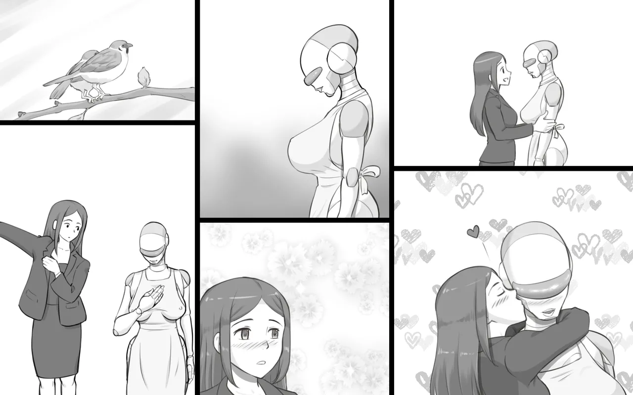 Metallic Love page 133 original parody - sole female robot hentai manga - read online free