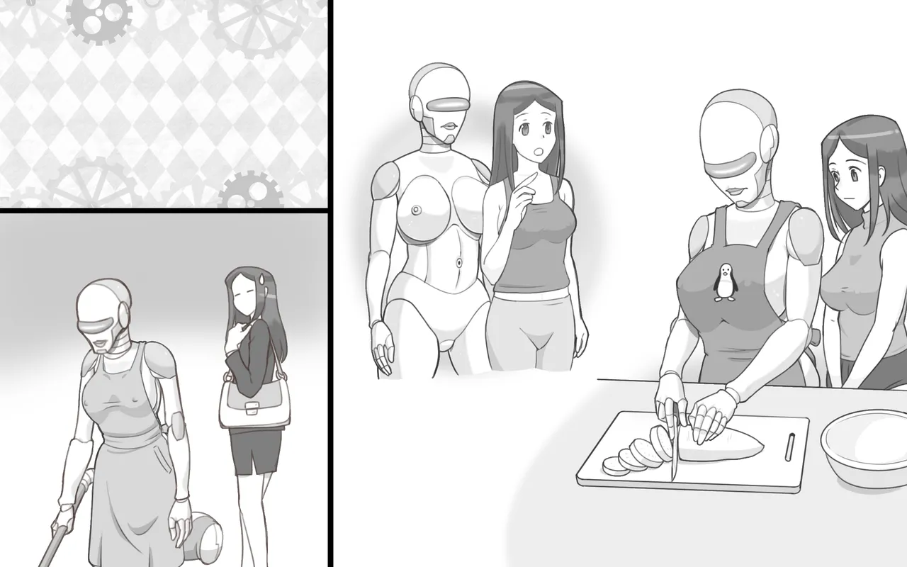 Metallic Love page 95 original parody - kissing big breasts hentai manga - read online free