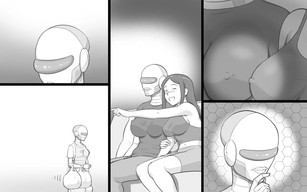 Metallic Love page 99 original parody - sole female robot hentai manga - read online free