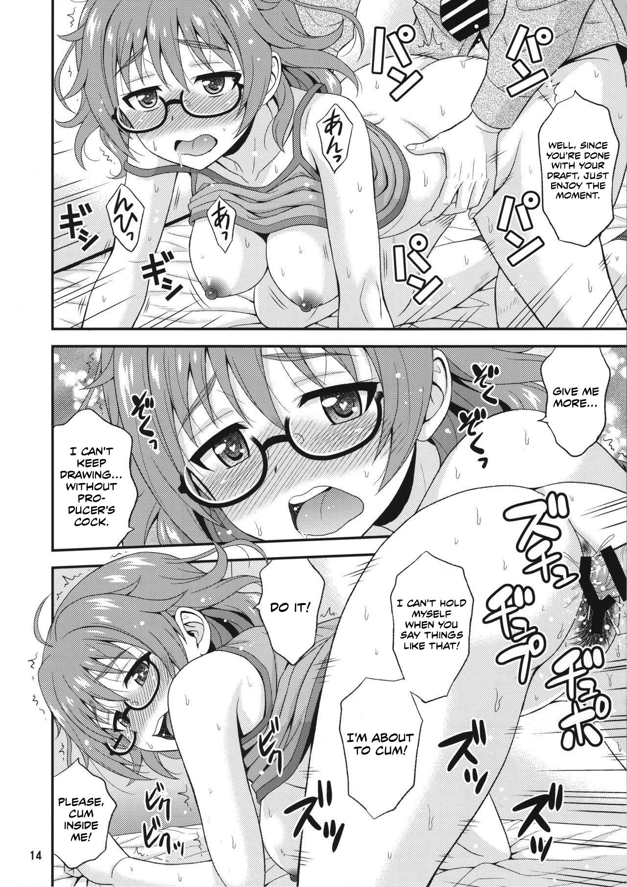 Mandol Katsudou Nisshi Ni 2 | Life Journal of a Mangaka 2 page 12 featuring producer the idolmaster parody - glasses hairy hentai manga - read online free