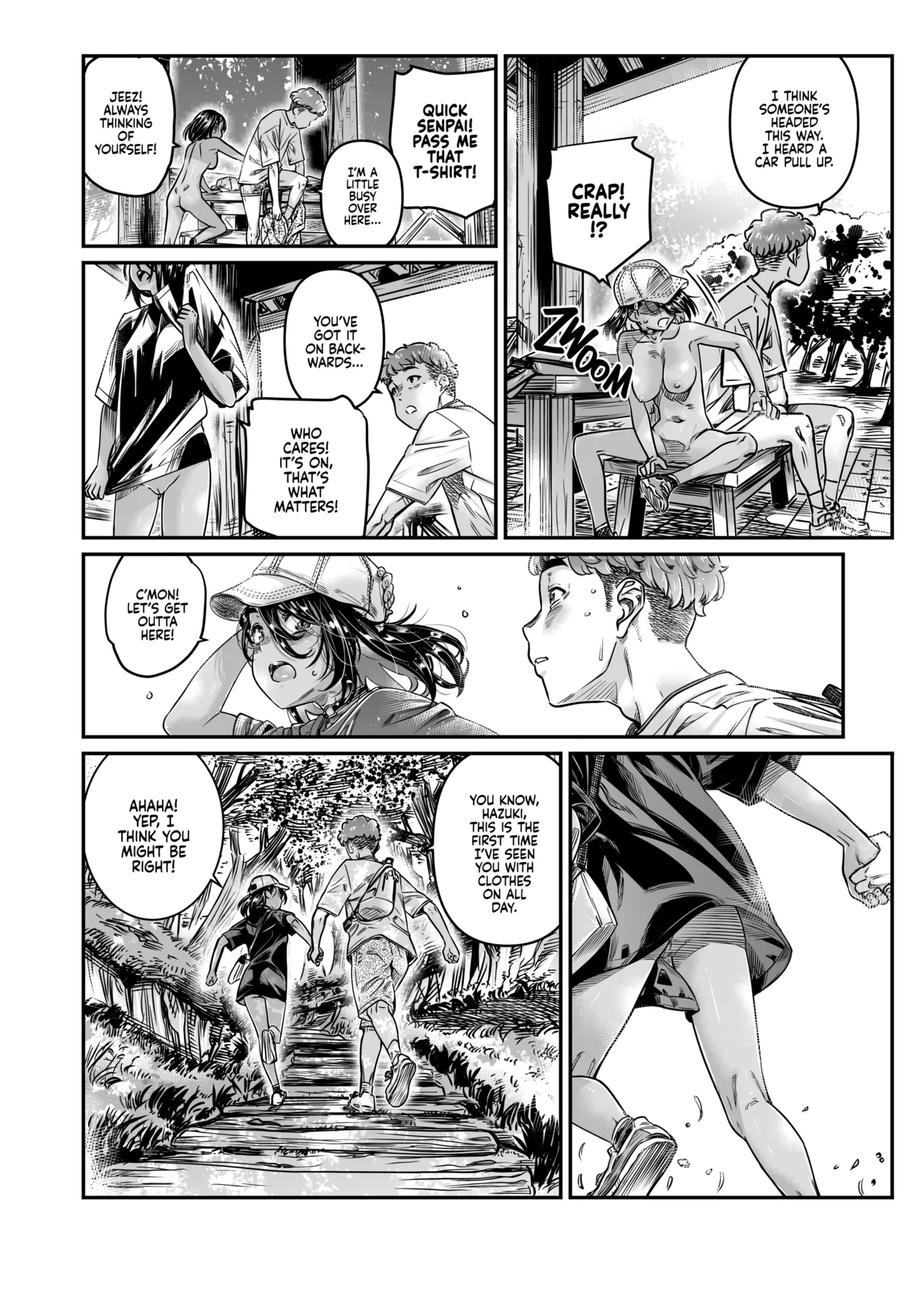 Hiyake no Zenra Girl wa, Doutei o Sotsugyou shita bakari no Senpai ni Hamedori saseru | The Tanlined Former Town Bike Wants to Make an Exhibitionist Sex Tape With Her Formerly Virgin Senpai page 31 original parody - sole female sole male hentai manga - read online free