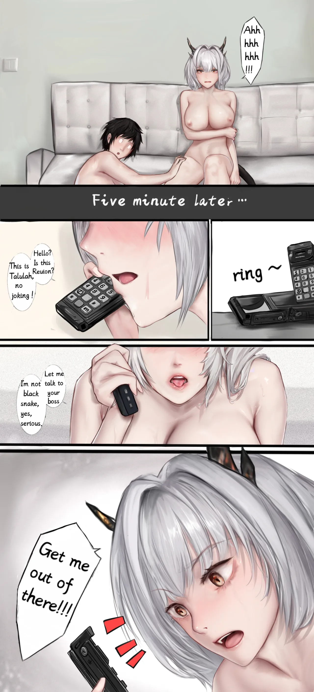 作业帮·《Not yet dawn》（明日方舟英语同人H·LC整合汉化组代发） - Page 32