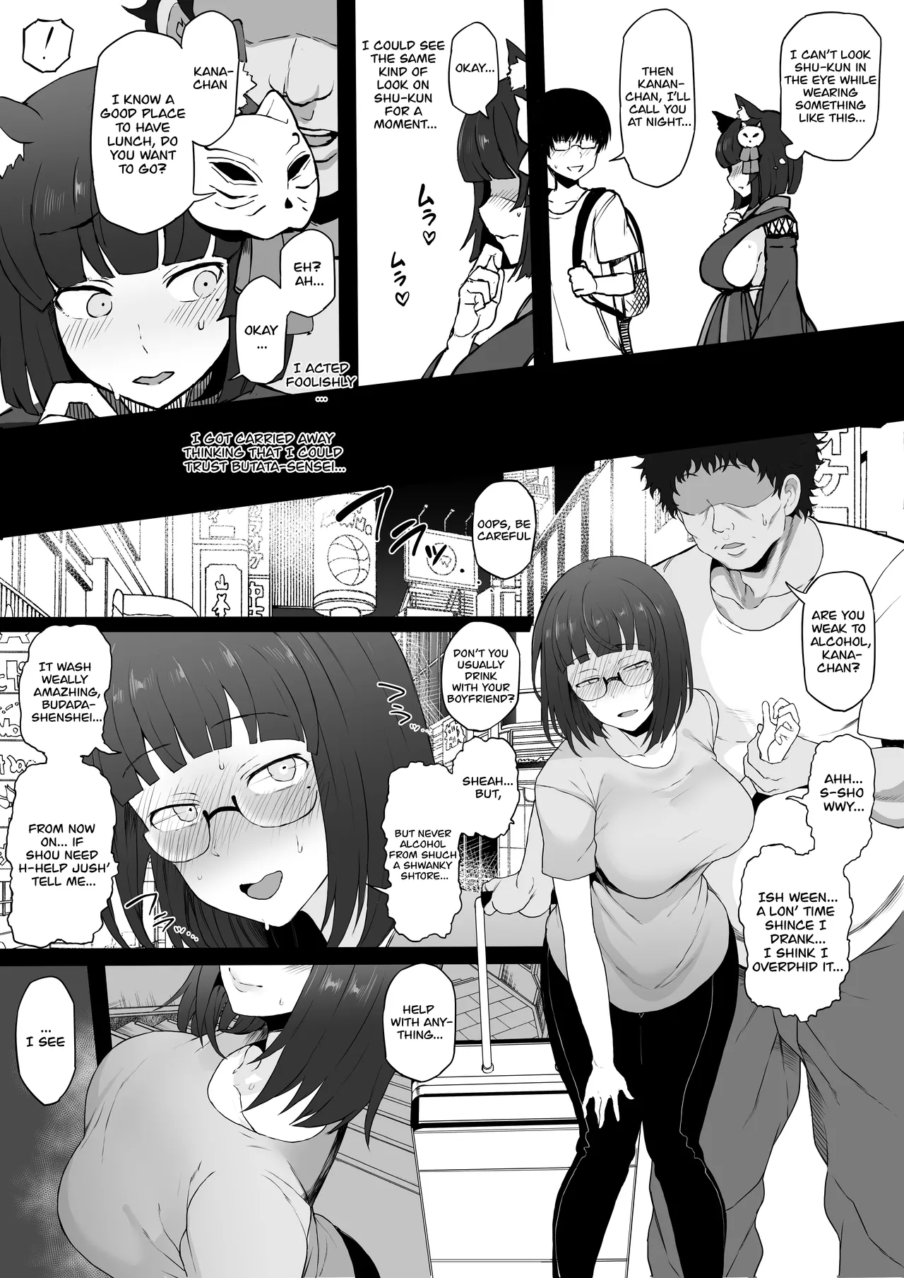 Cosplayer Kanojo NTR Manga page 13 featuring yamashiro fate grand order parody - big breasts gag hentai manga - read online free