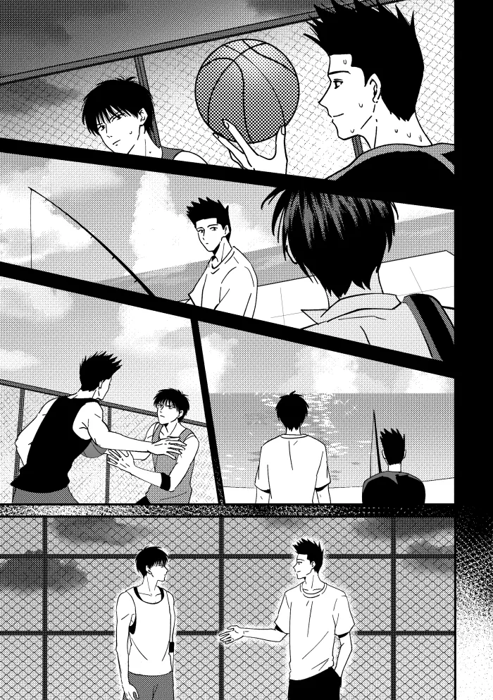 One more game - Slam dunk doujinshi page 50 original parody - yaoi hentai manga - read online free