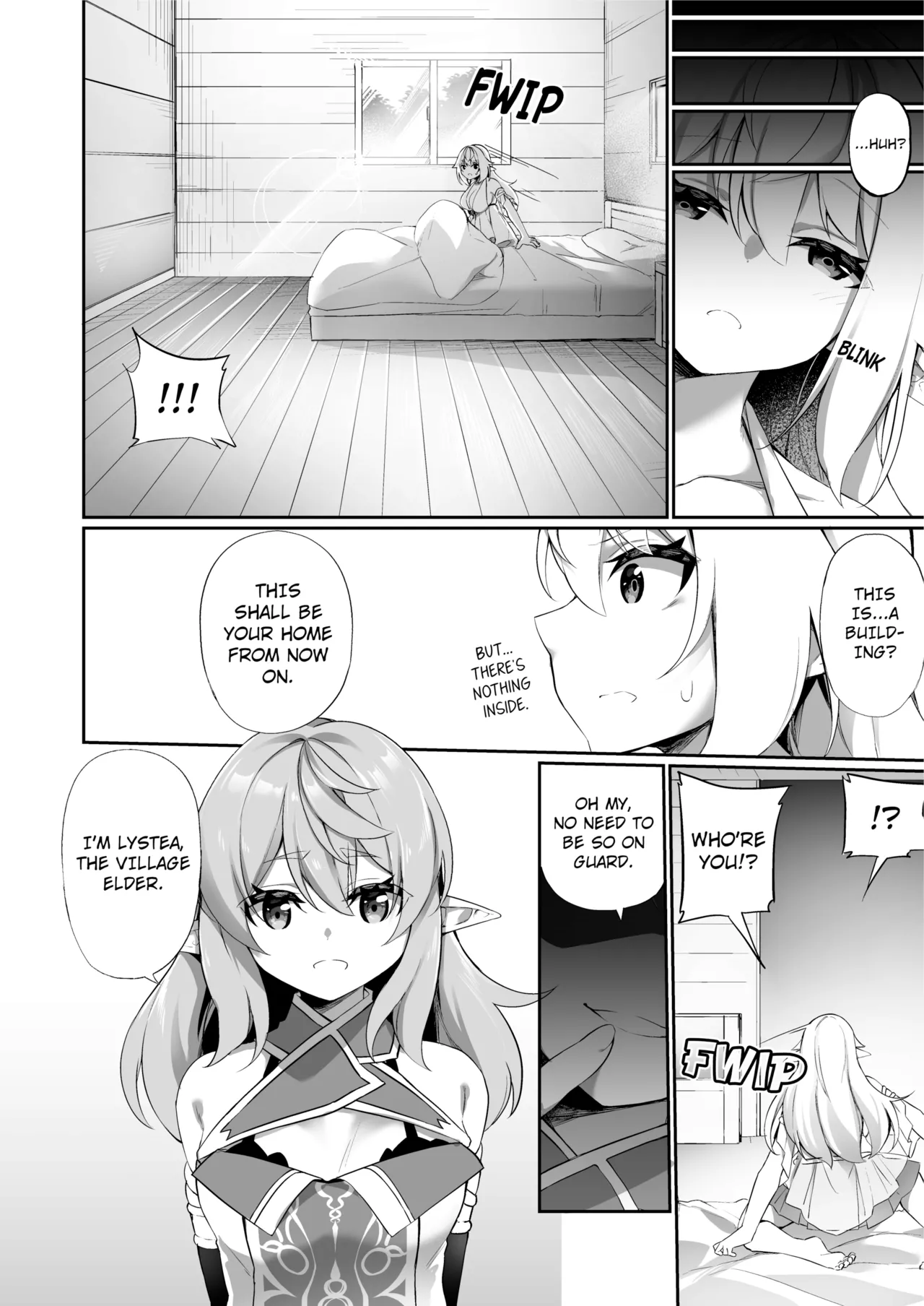 [Slime no Kanmuri (Kanmuri)] ♂ Boukensha-san ga ♀ Elf ni Sarete Shinyuu(Nakama) to Musubareru Hanashi | The Bonding Tale of ♂Adventurer-turned-♀Elf and Her Comrade [English] [Uncensored] [Digital] page 13 original parody - elf big breasts hentai manga - read online free