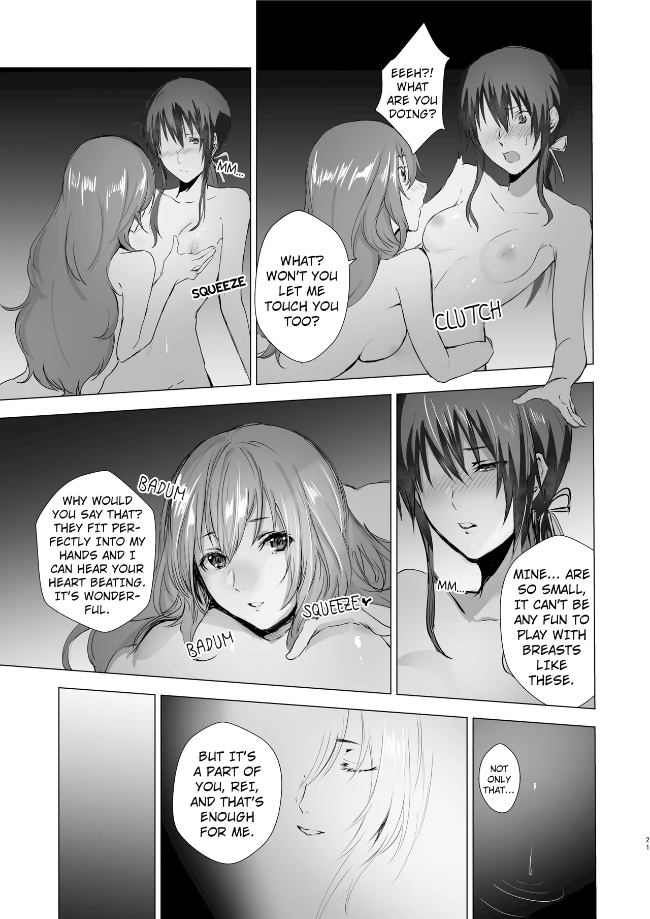 [Yugen no Suda (Mugen no Sudadokei)] Gekkoutou no Yume Nyotaika Douwa ~Danshi Kinsei no Tou~ | DREAM OF THE MOONLIGHT TOWER [English] [Decensored] [Digital] page 21 original parody - uncensored yuri hentai manga - read online free