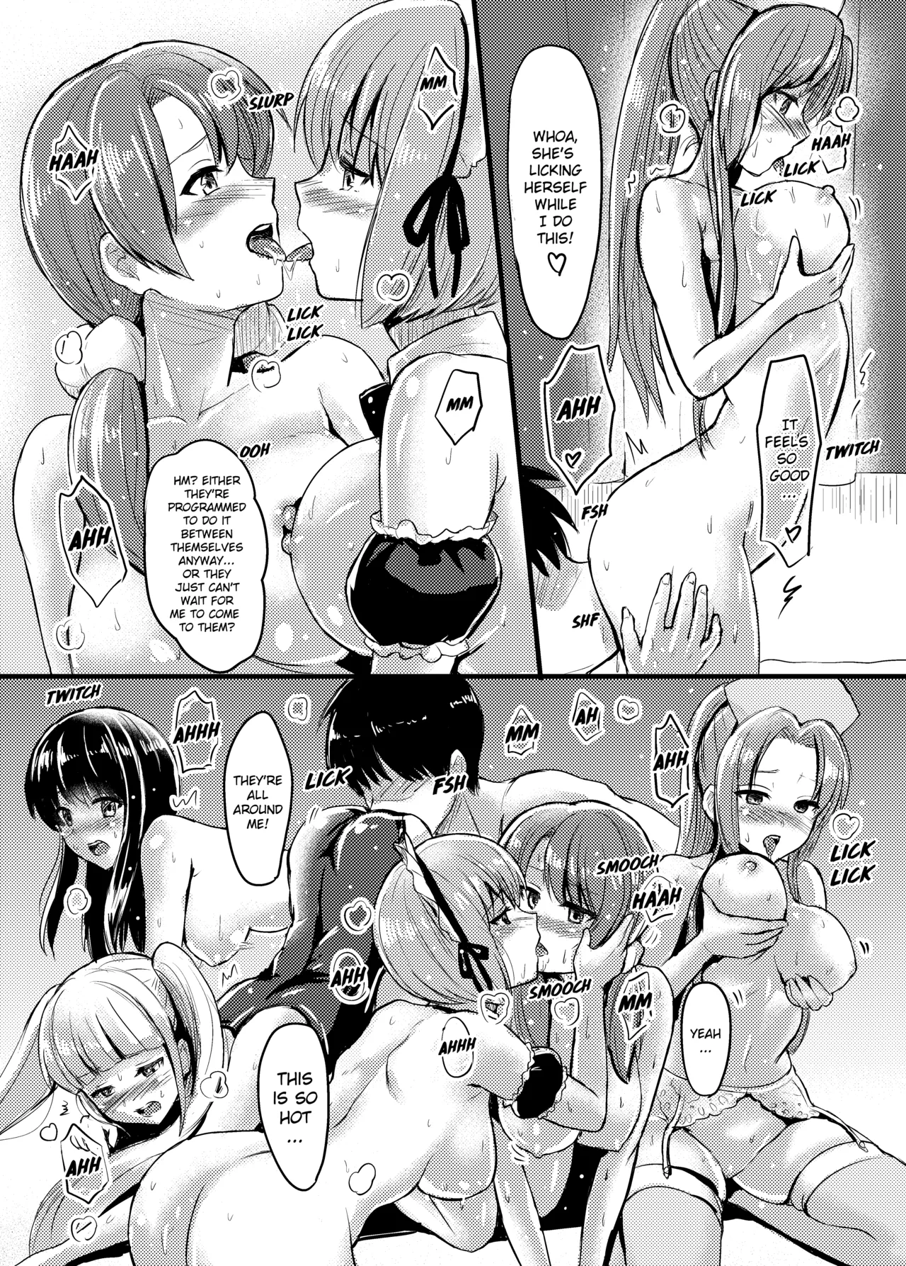 Androids For Sale! My Very Own Harem page 16 - sole male full censorship hentai manga - read online free