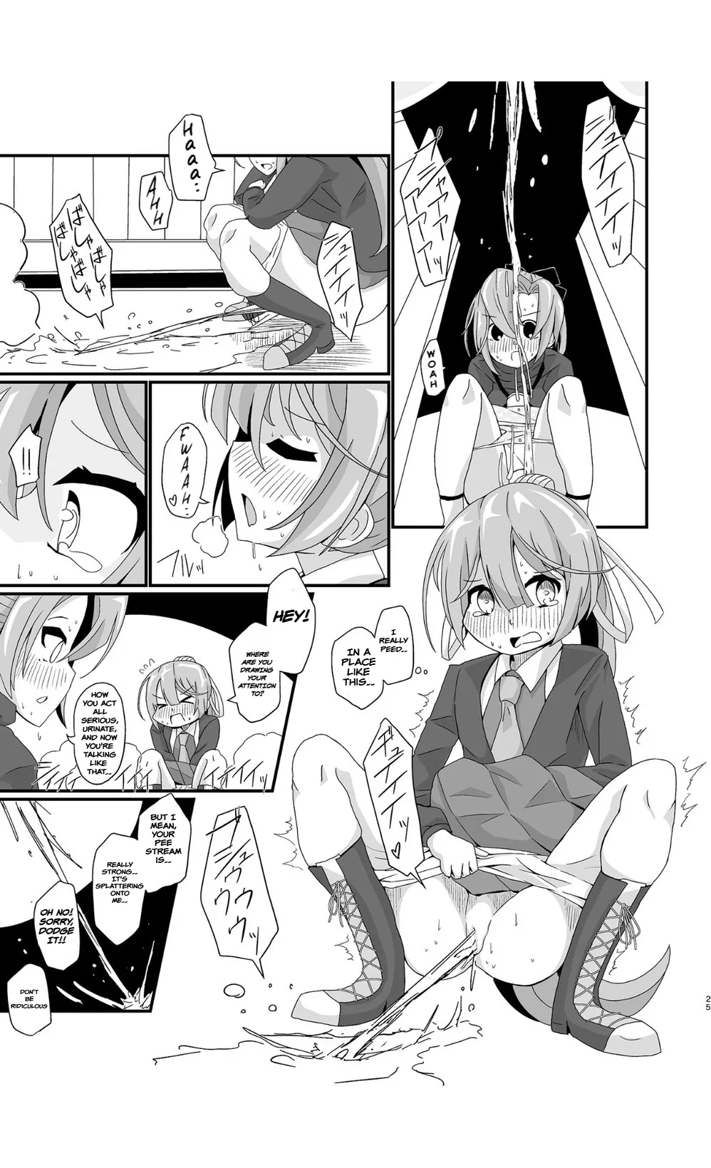 Cloud! So Sing page 26 featuring akigumo kantai collection parody - urination ponytail hentai manga - read online free