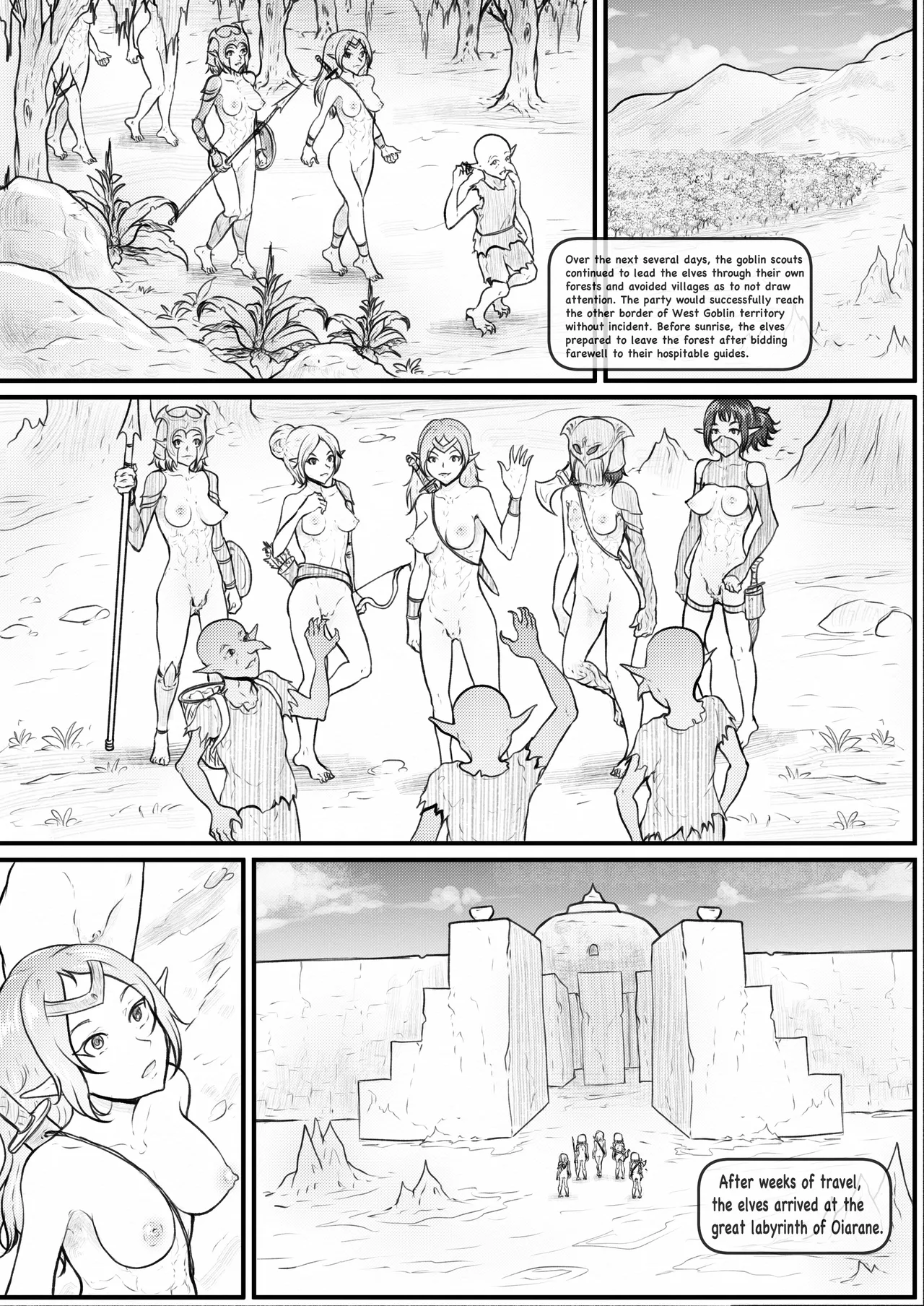 The Chroniclesof Rabma page 9 original parody - elf exhibitionism hentai manga - read online free