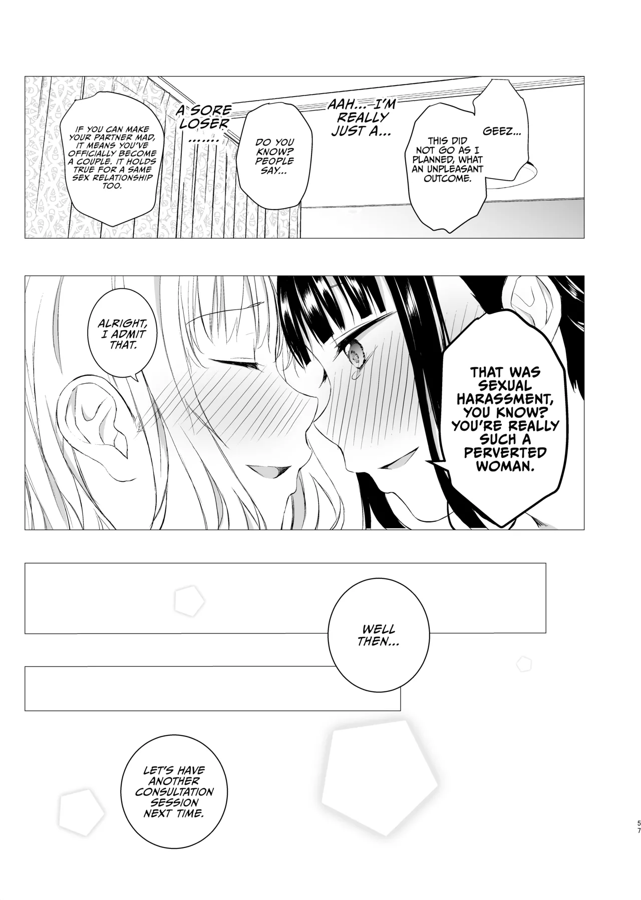 Hanayomi no Makurakotoba page 56 original parody - yuri females only hentai manga - read online free